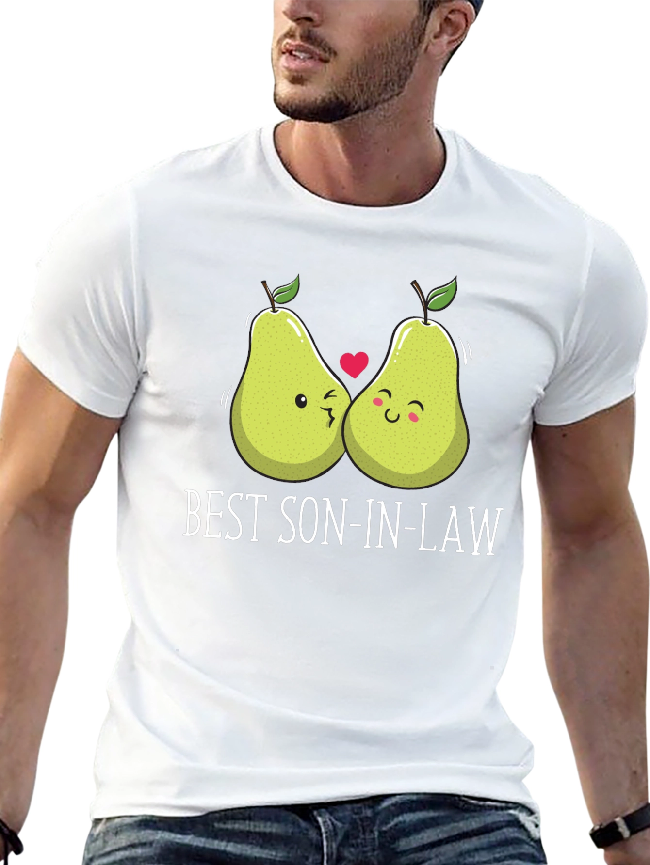 Best Son-in-Law Cute Pear Matching T-Shirt