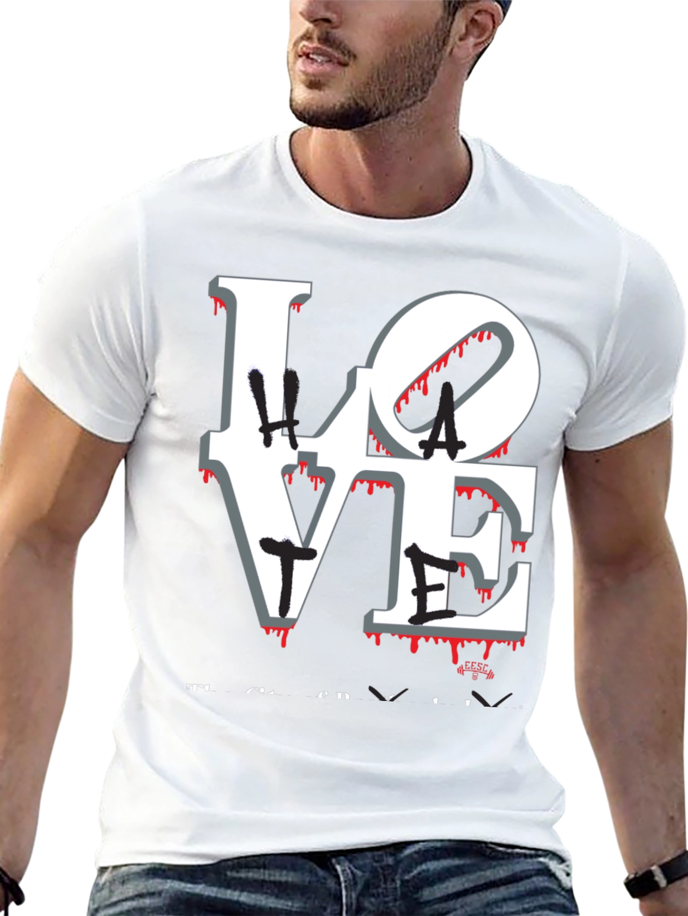 LOVE Graphic T-Shirt - The Cure is Love