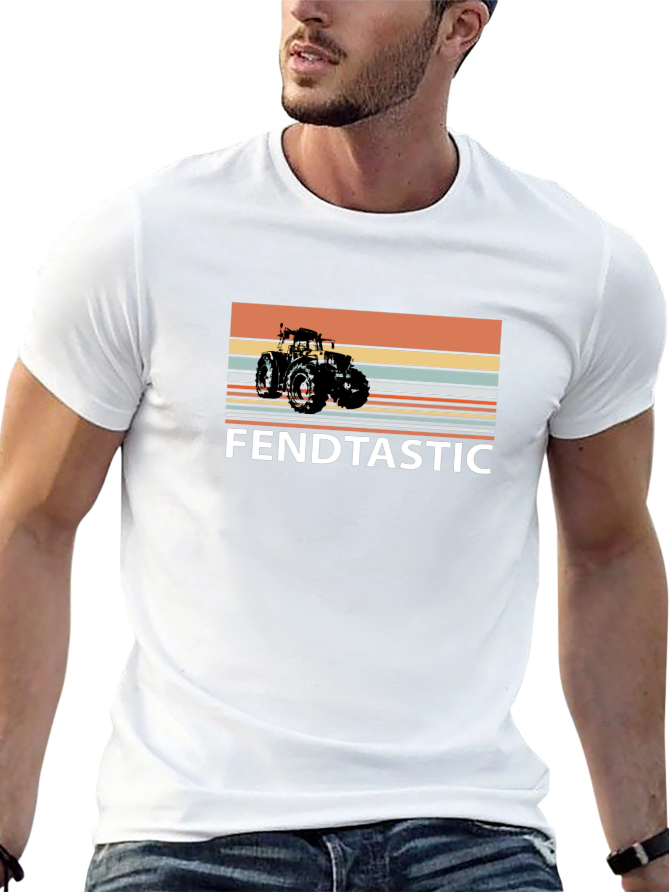 Fendtastic Tractor Graphic T-Shirt