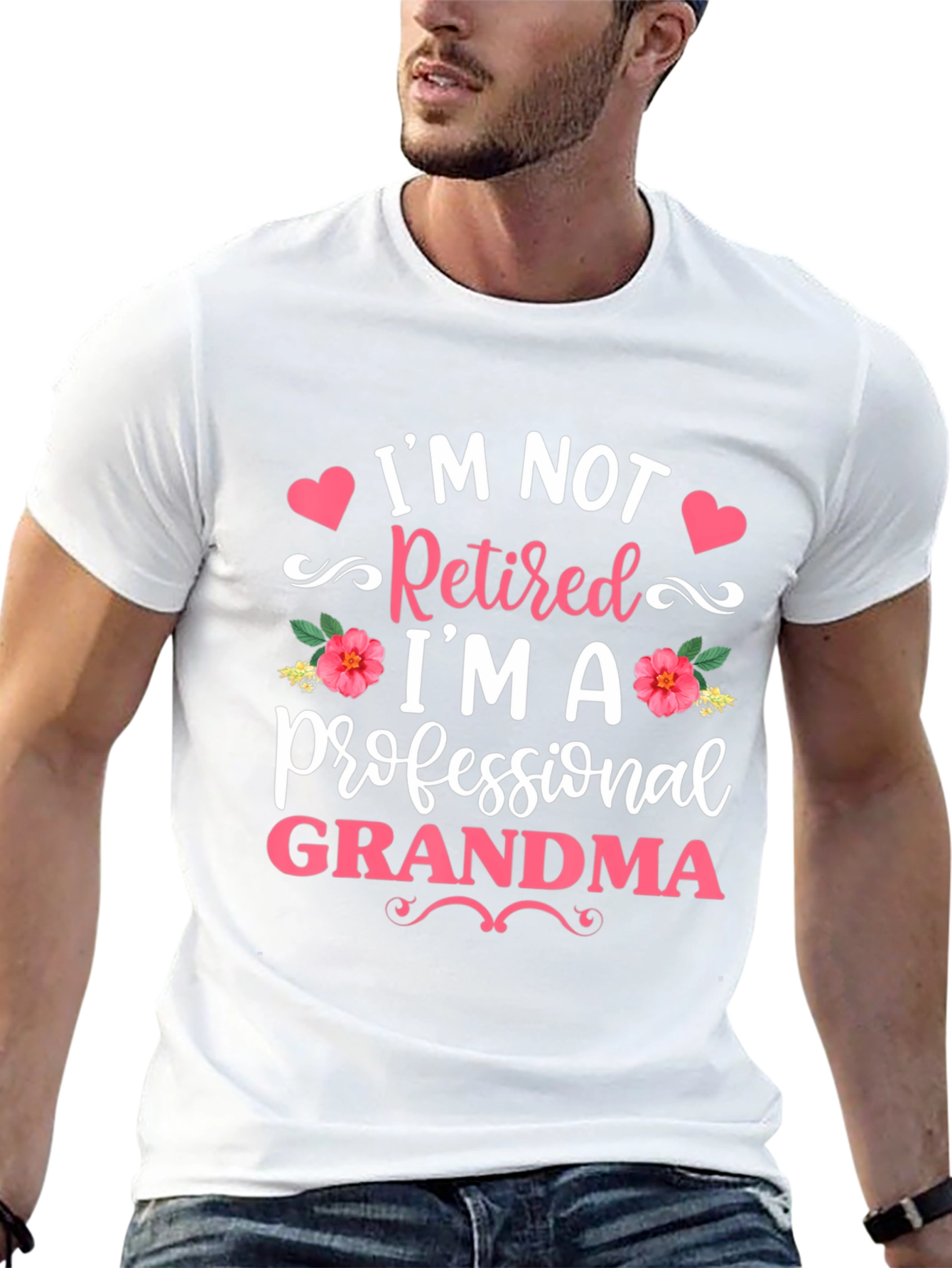 Professional Grandma Black T-Shirt
