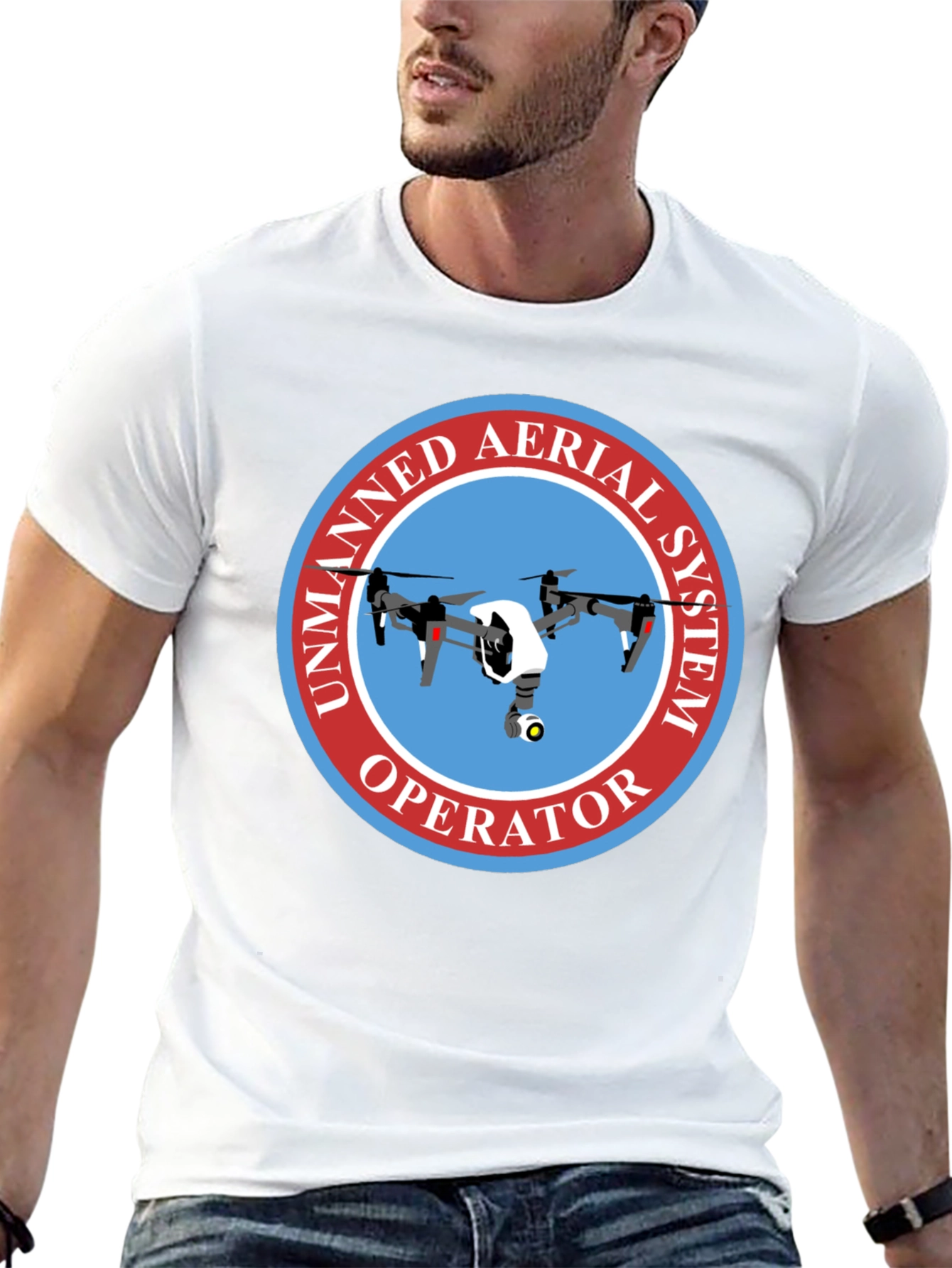 Drone Operator T-Shirt - Unmanned Aerial System Tee
