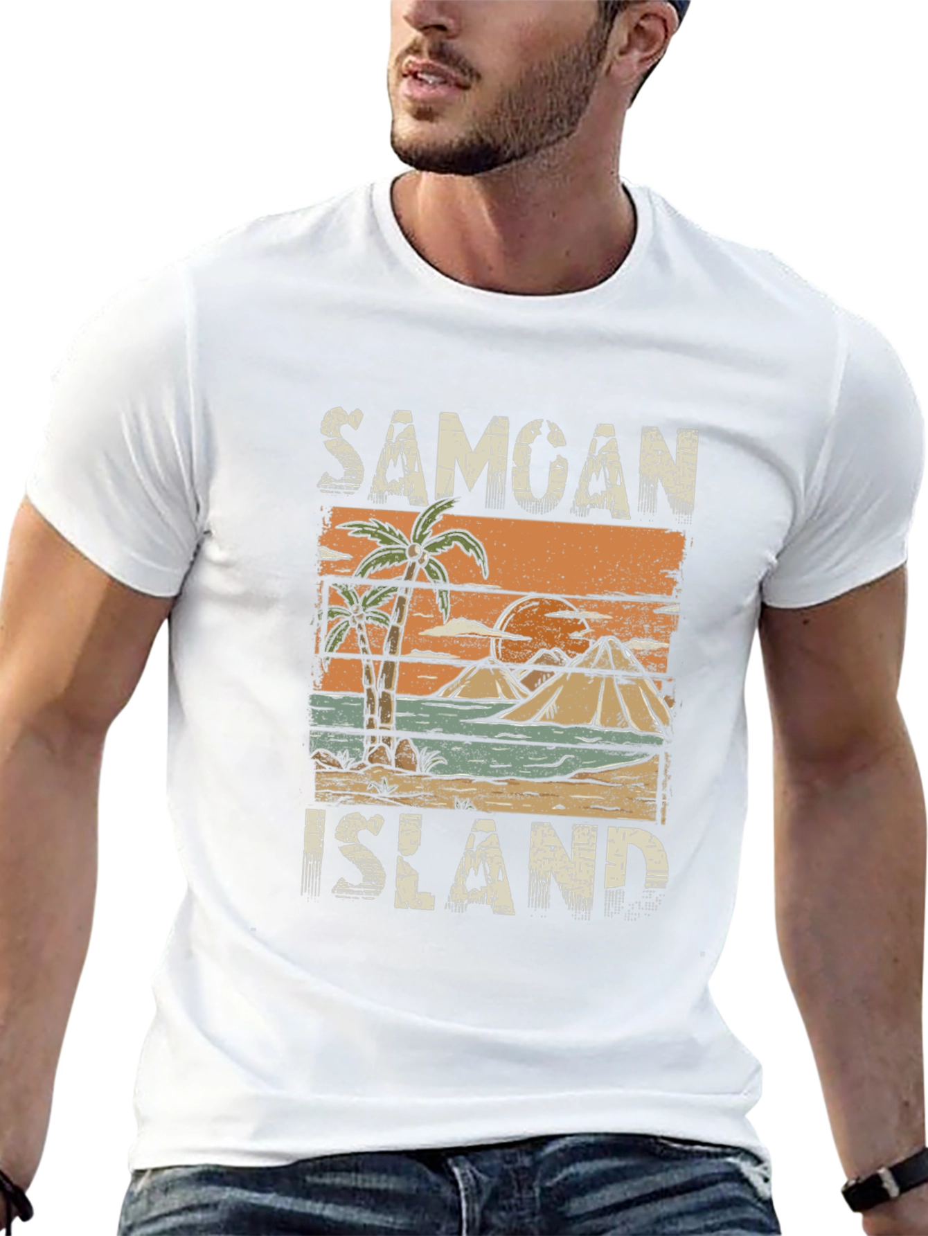 Samoan Island T-Shirt - Tropical Vacation Souvenir Tee