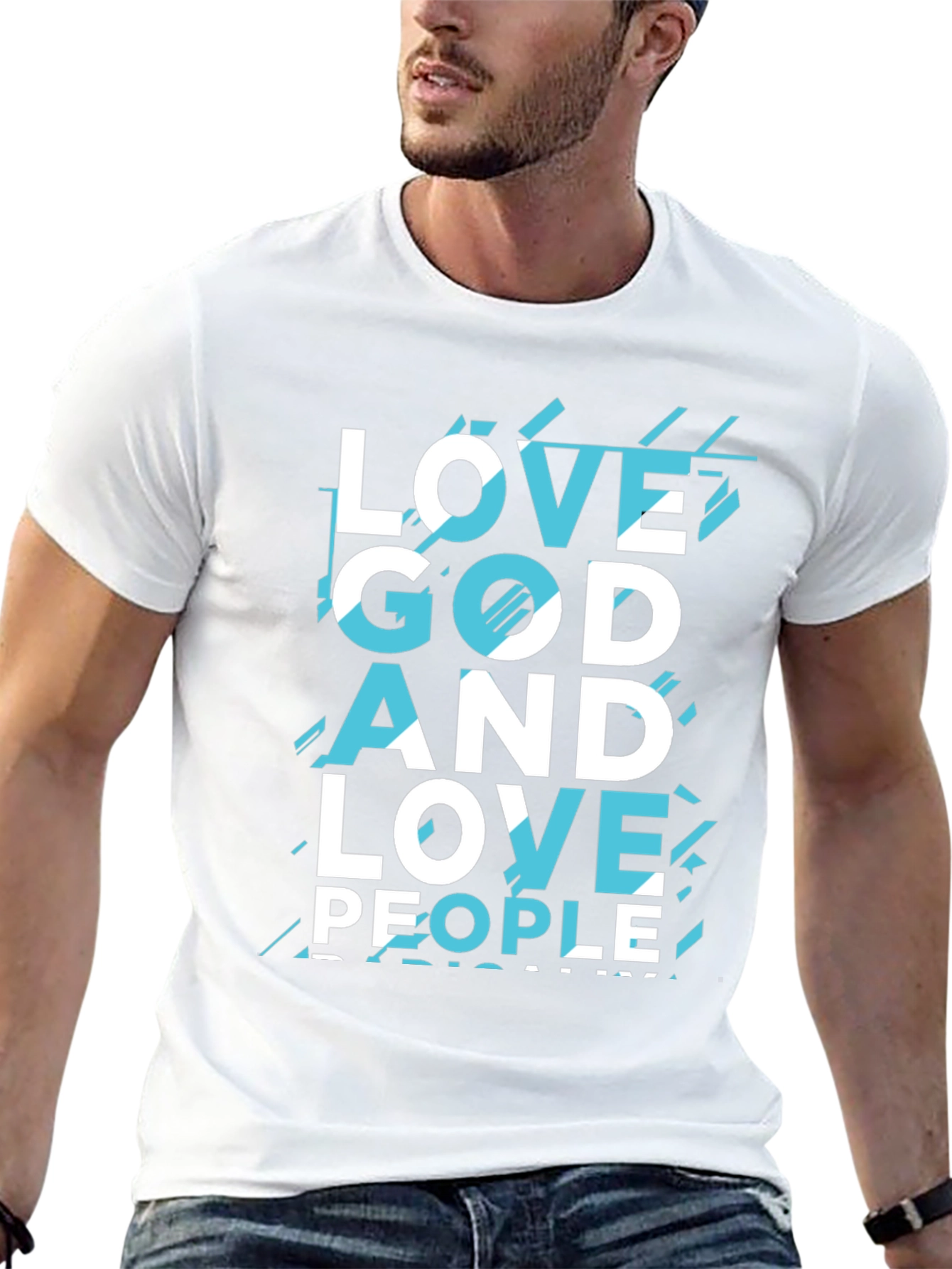 Love God and Love People Graphic Tee