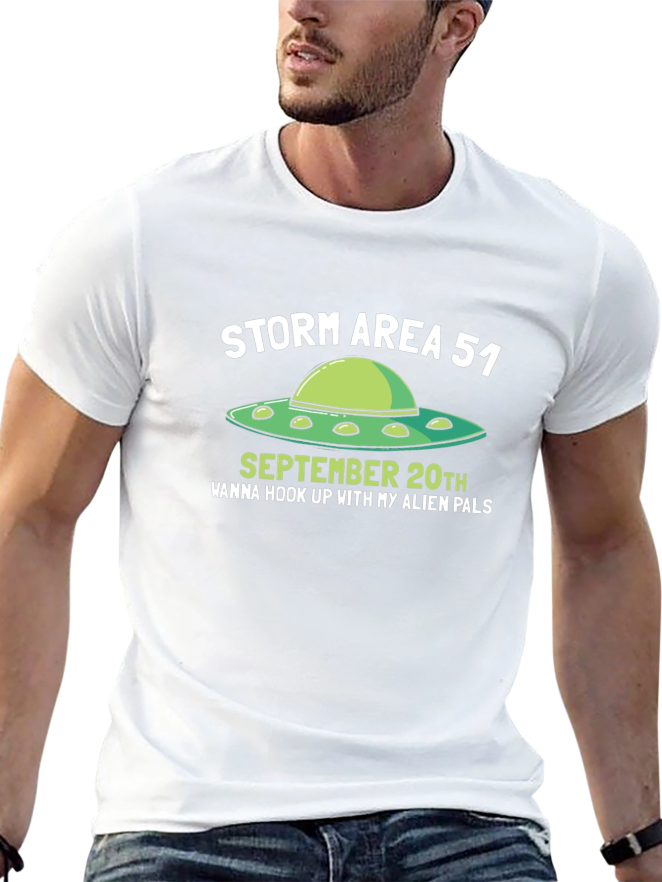 Storm Area 51 T-Shirt Alien UFO September 20th