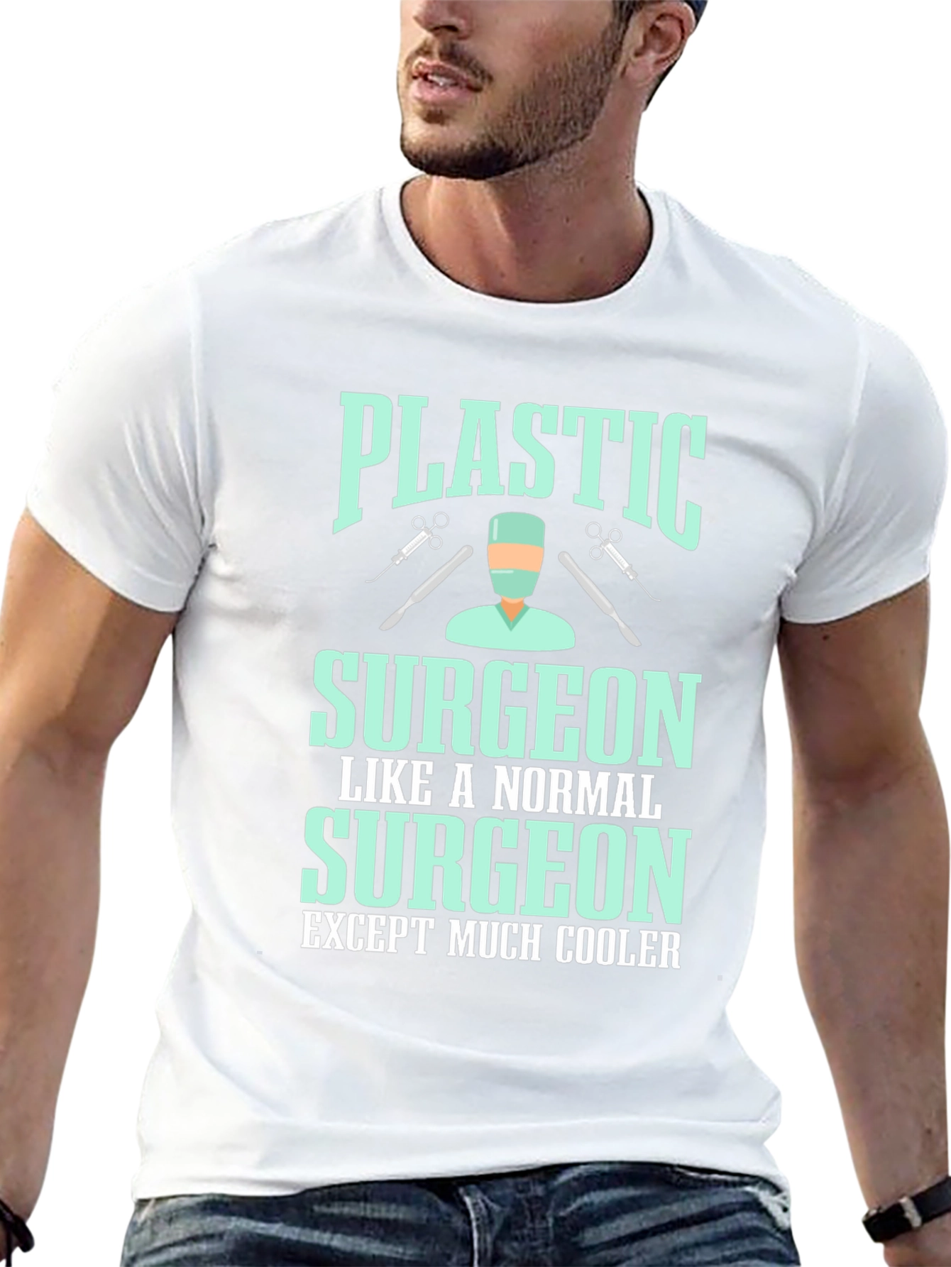 Plastic Surgeon Cool T-Shirt - Unisex Cotton Tee