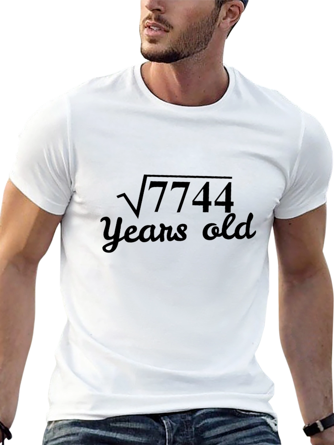 Funny Math T-Shirt - Root 7744 Years Old