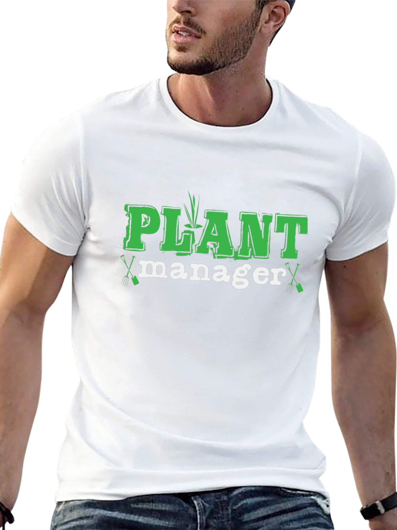 Plant Manager T-Shirt - Gardening Humor Tee