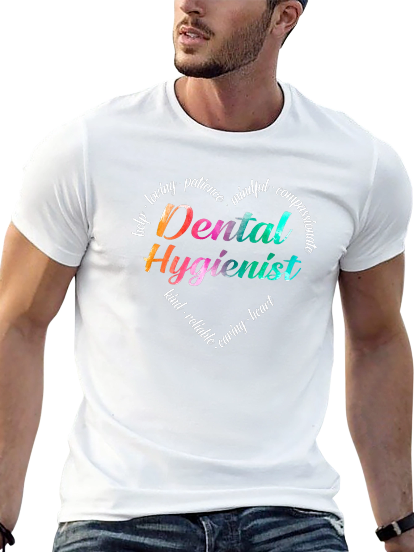 Dental Hygienist Heart T-Shirt