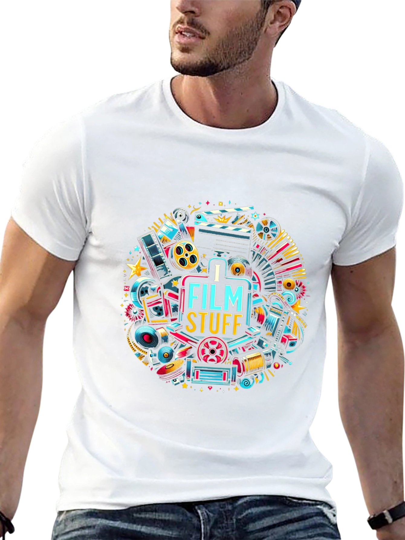 Film Stuff Graphic T-Shirt | Cool Filmmaking Tee