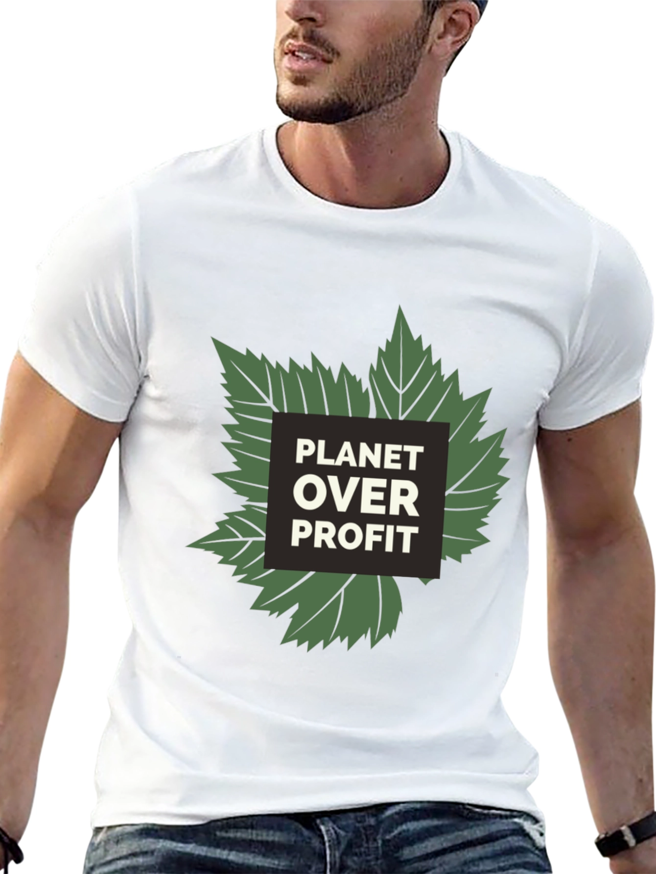 Planet Over Profit Graphic Tee