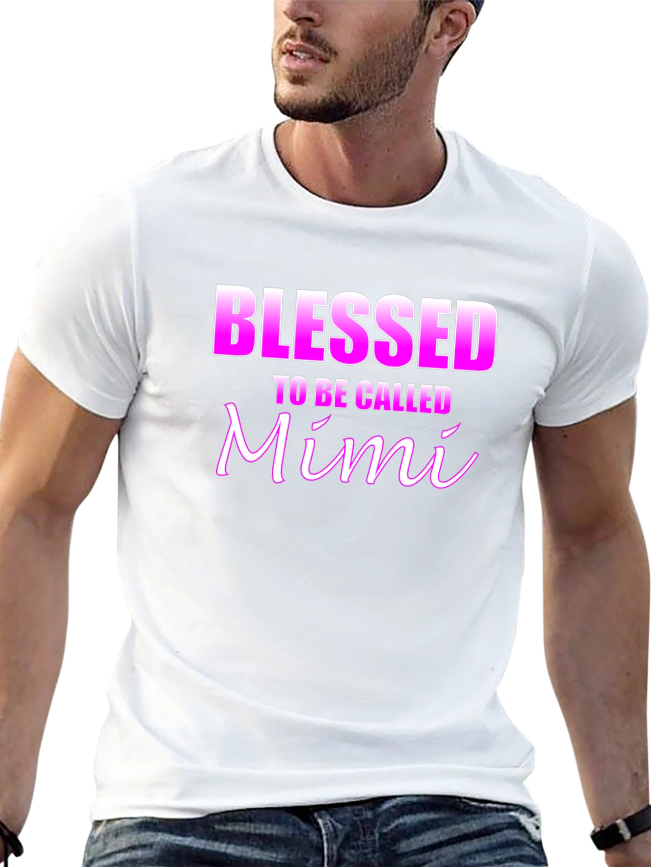 Blessed To Be Called Mimi Black T-Shirt