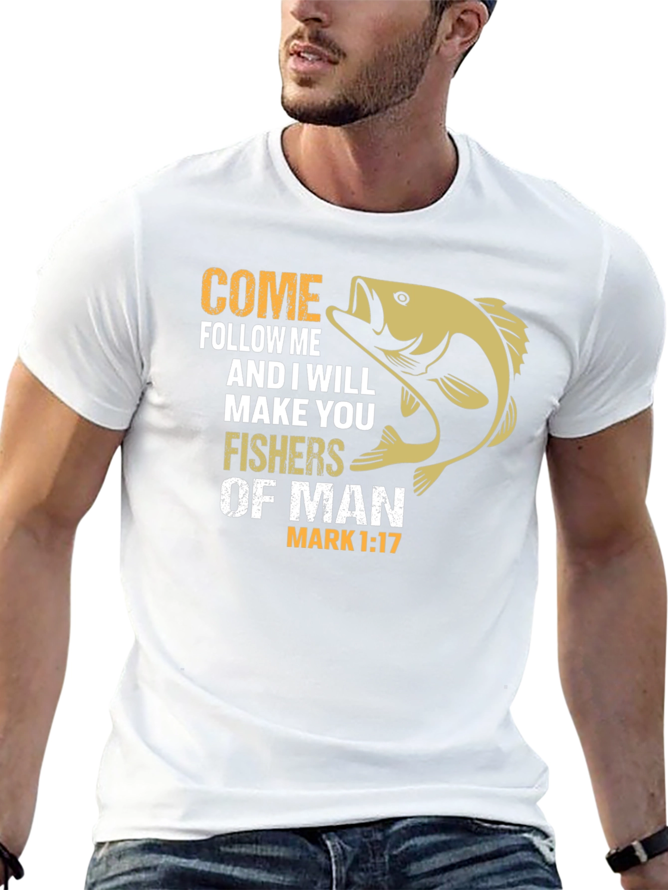 Fishers of Men Graphic T-Shirt - Christian Apparel