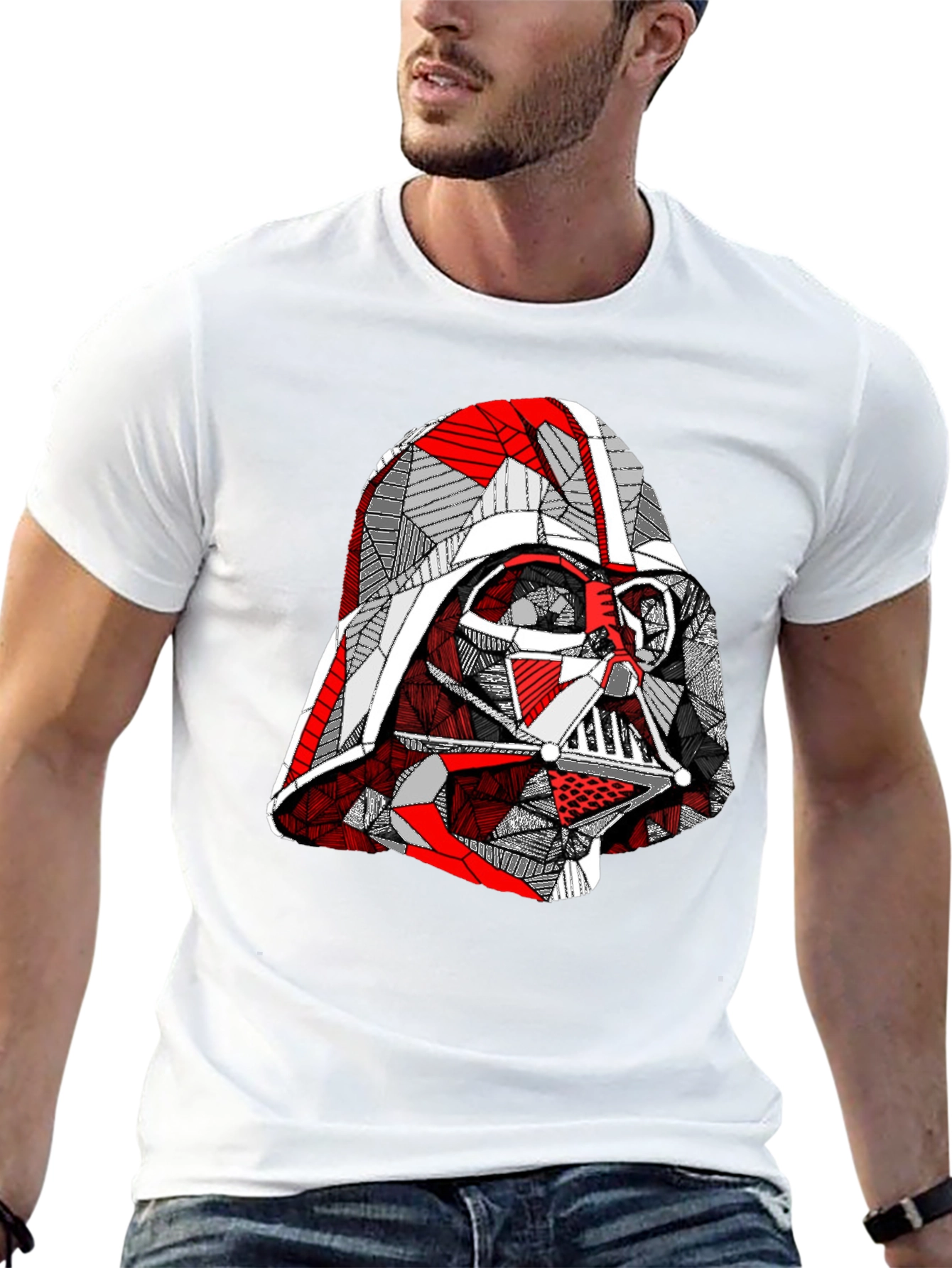 Darth Vader Geometric T-Shirt