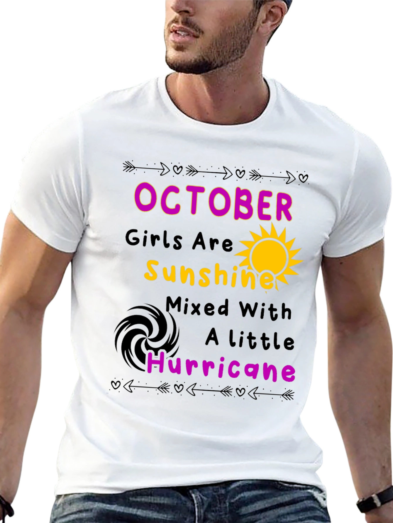 October Girls Sunshine & Hurricane Graphic Tee
