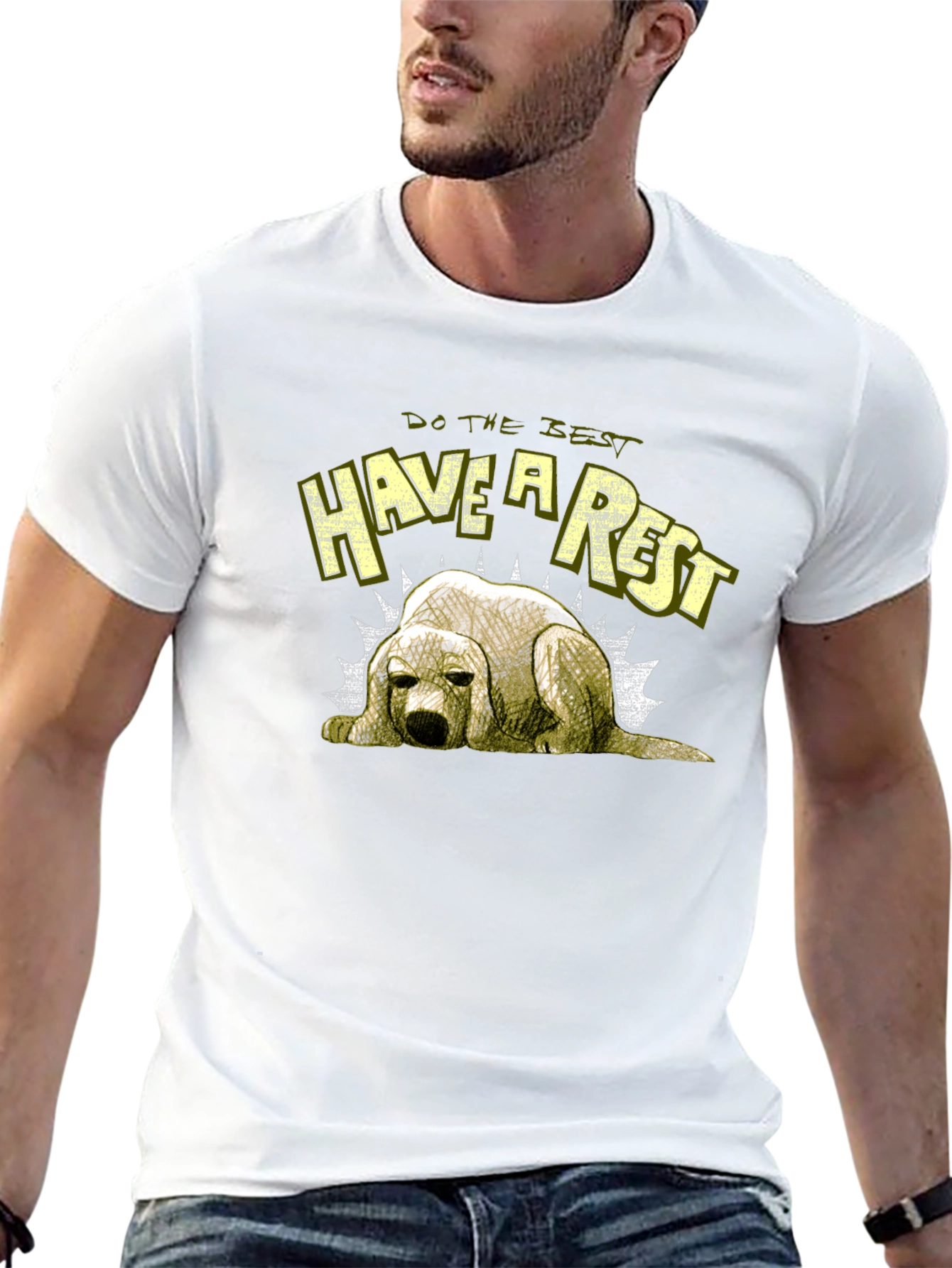 Do the Best Have a Rest Dog T-Shirt
