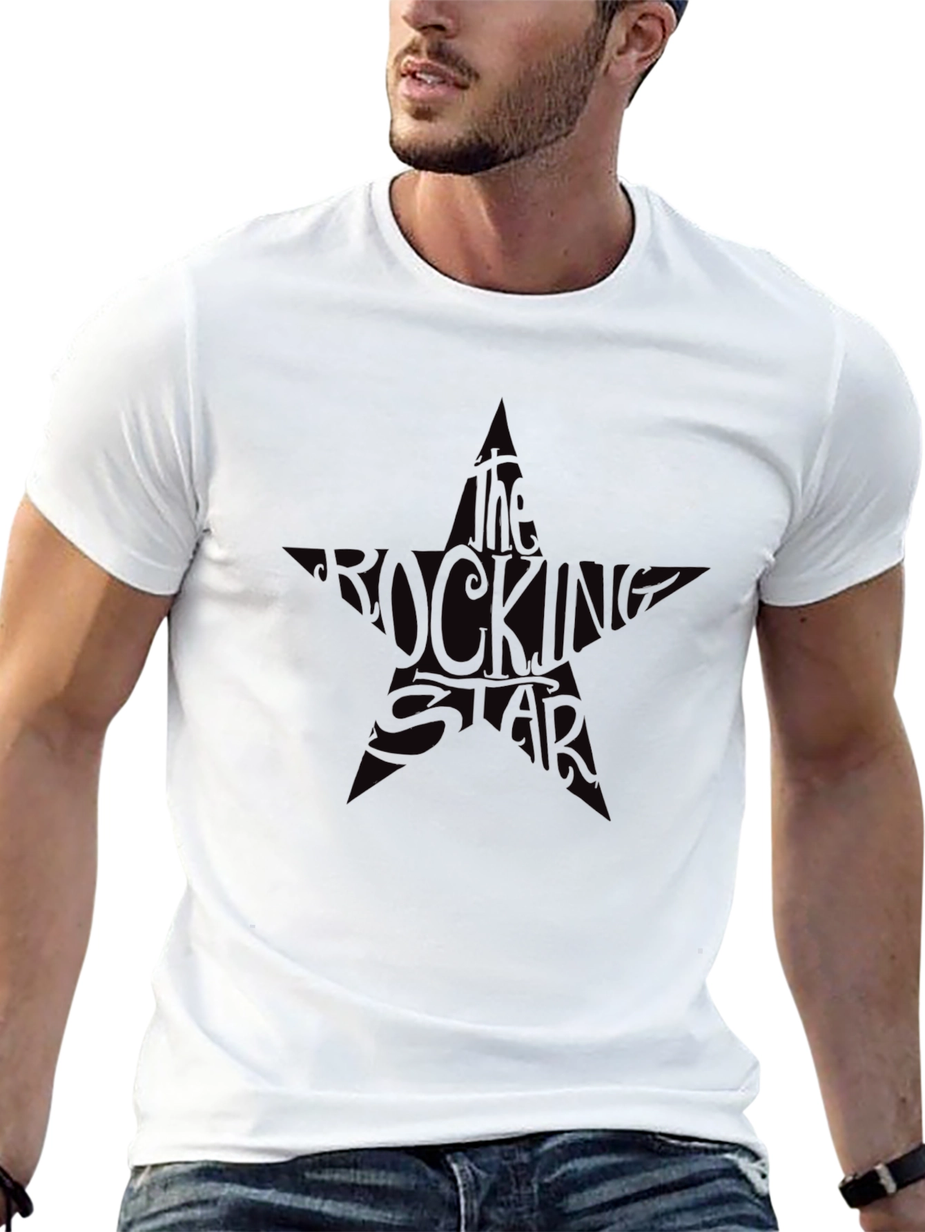 The Rocking Star Black T-Shirt
