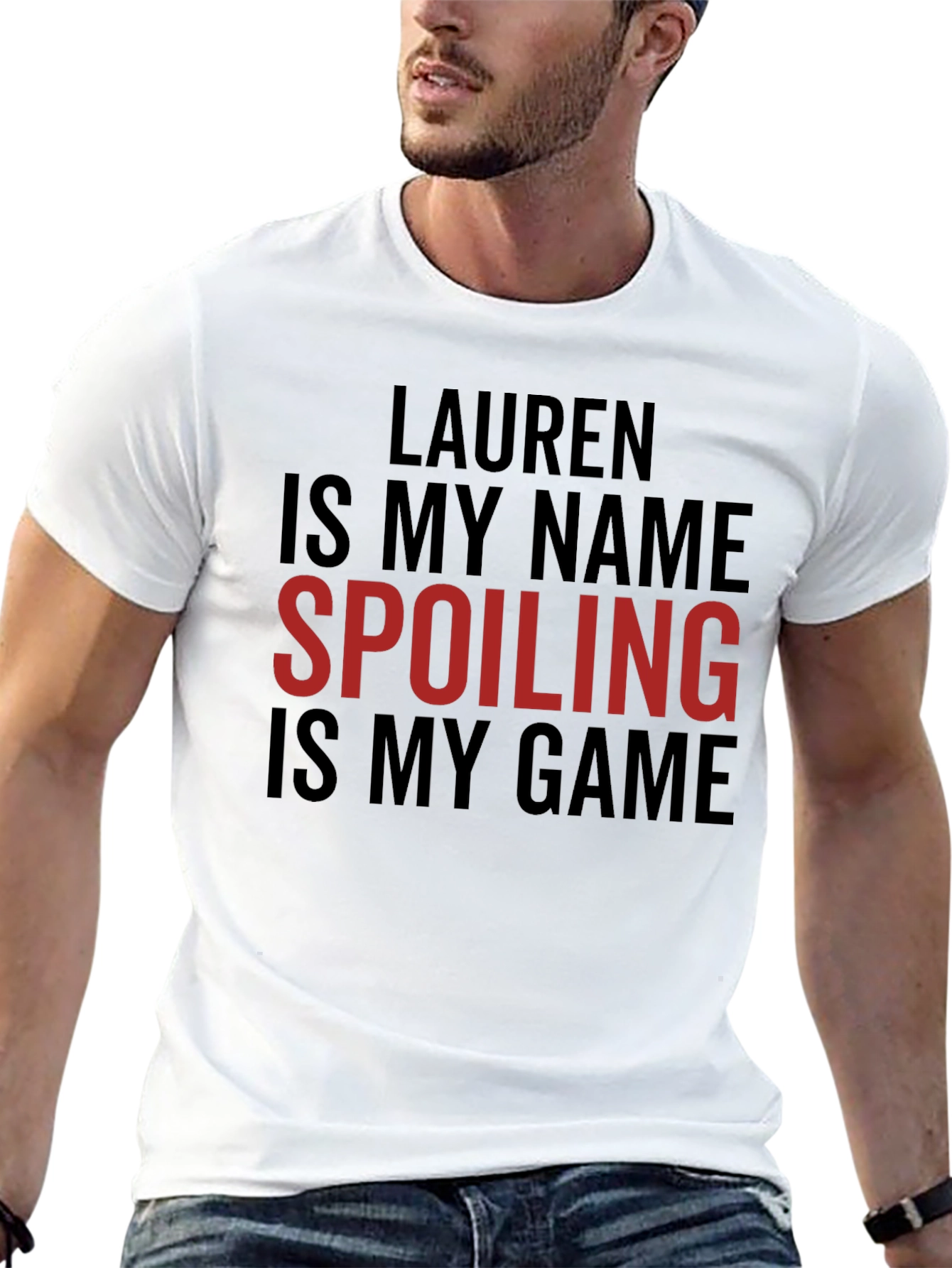 Funny Spoiling is My Game Graphic T-Shirt