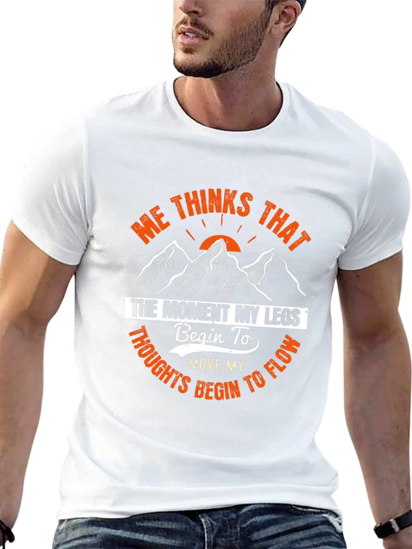 Mountain Adventure Tee: Me Thinks That