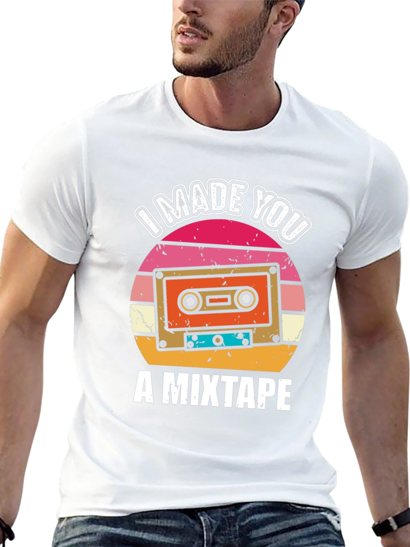 I Made You a Mixtape Retro T-Shirt