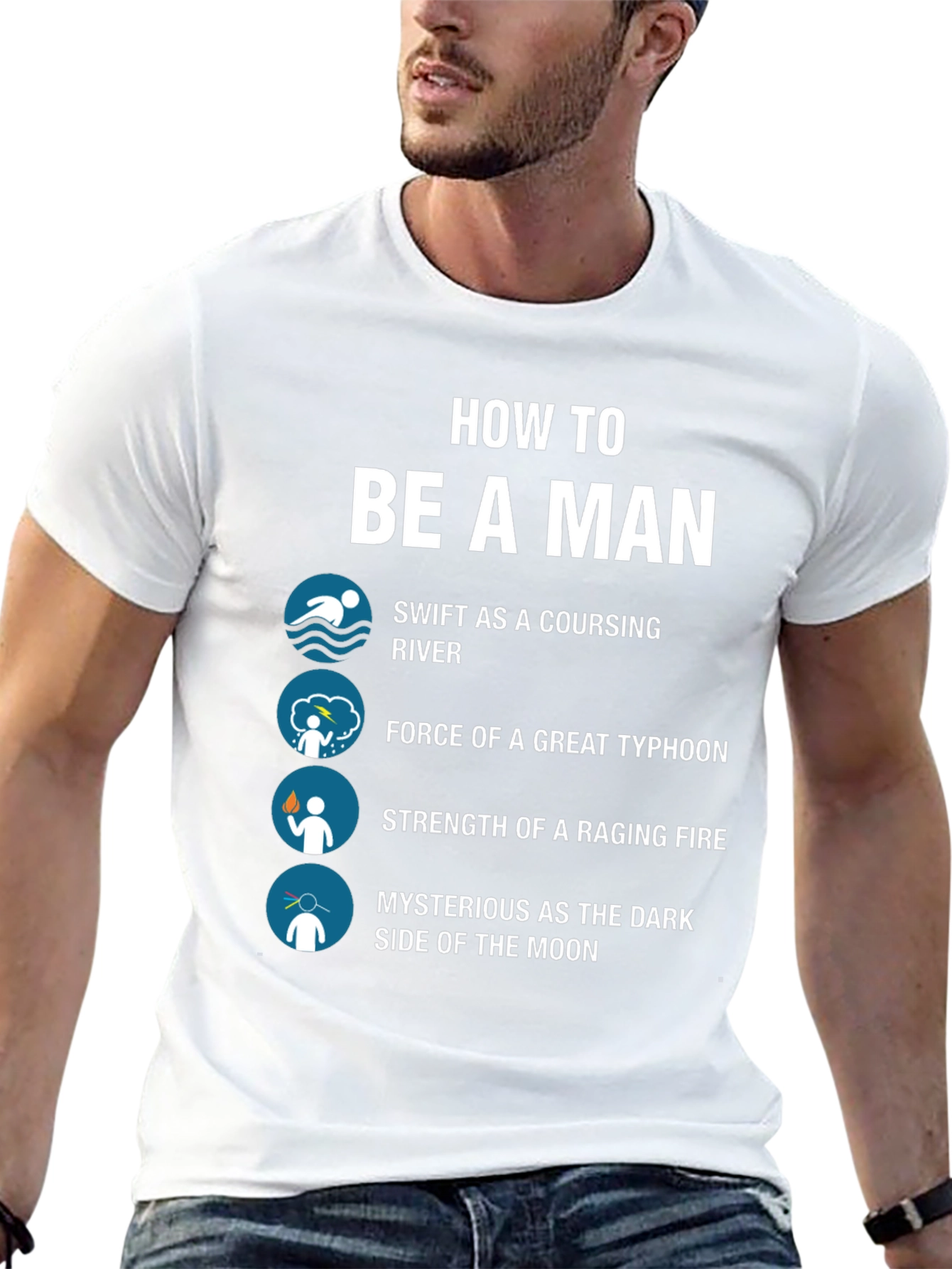 How to Be a Man T-Shirt