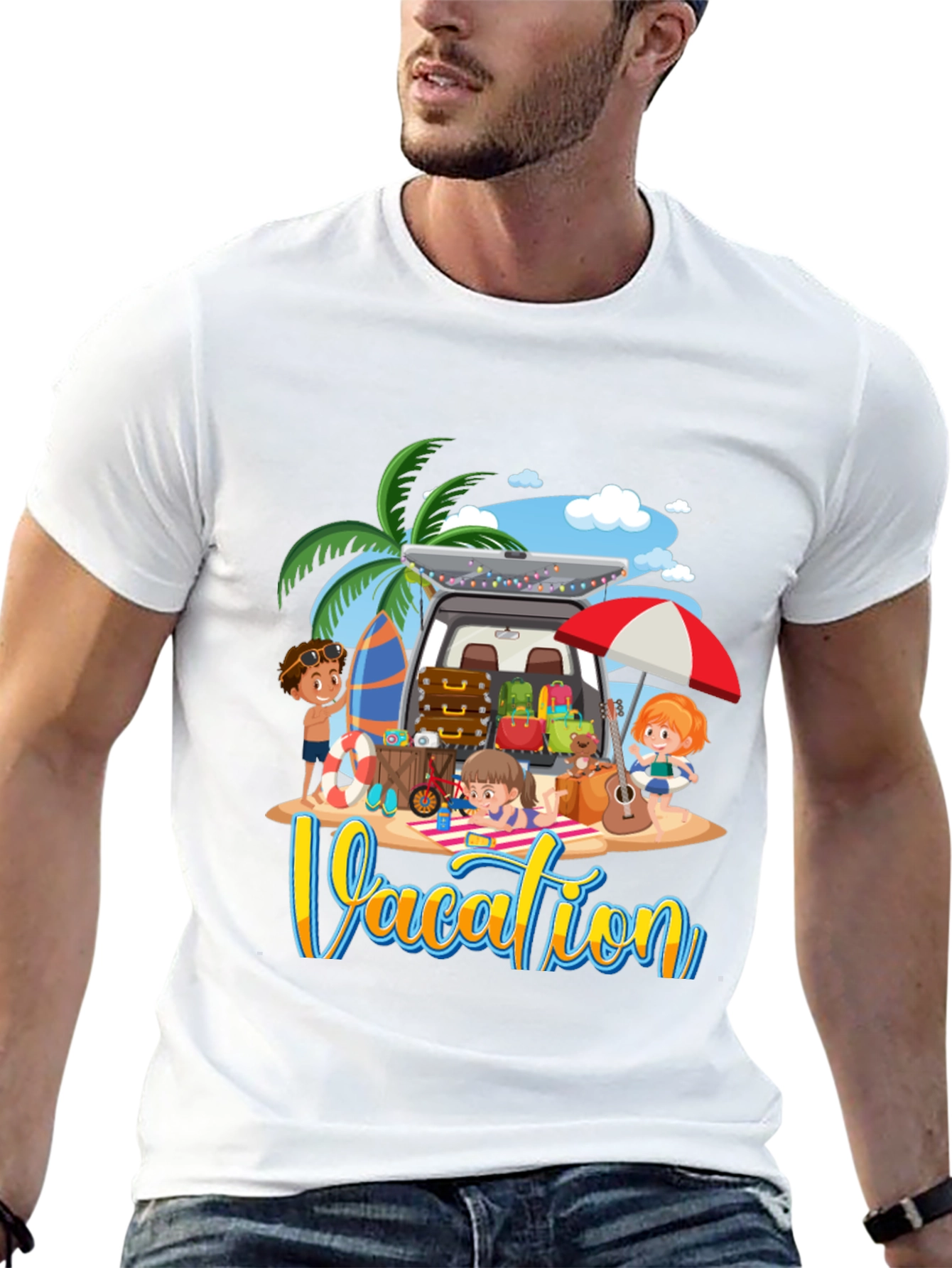 Vacation T-Shirt: Beach Trip Ready!