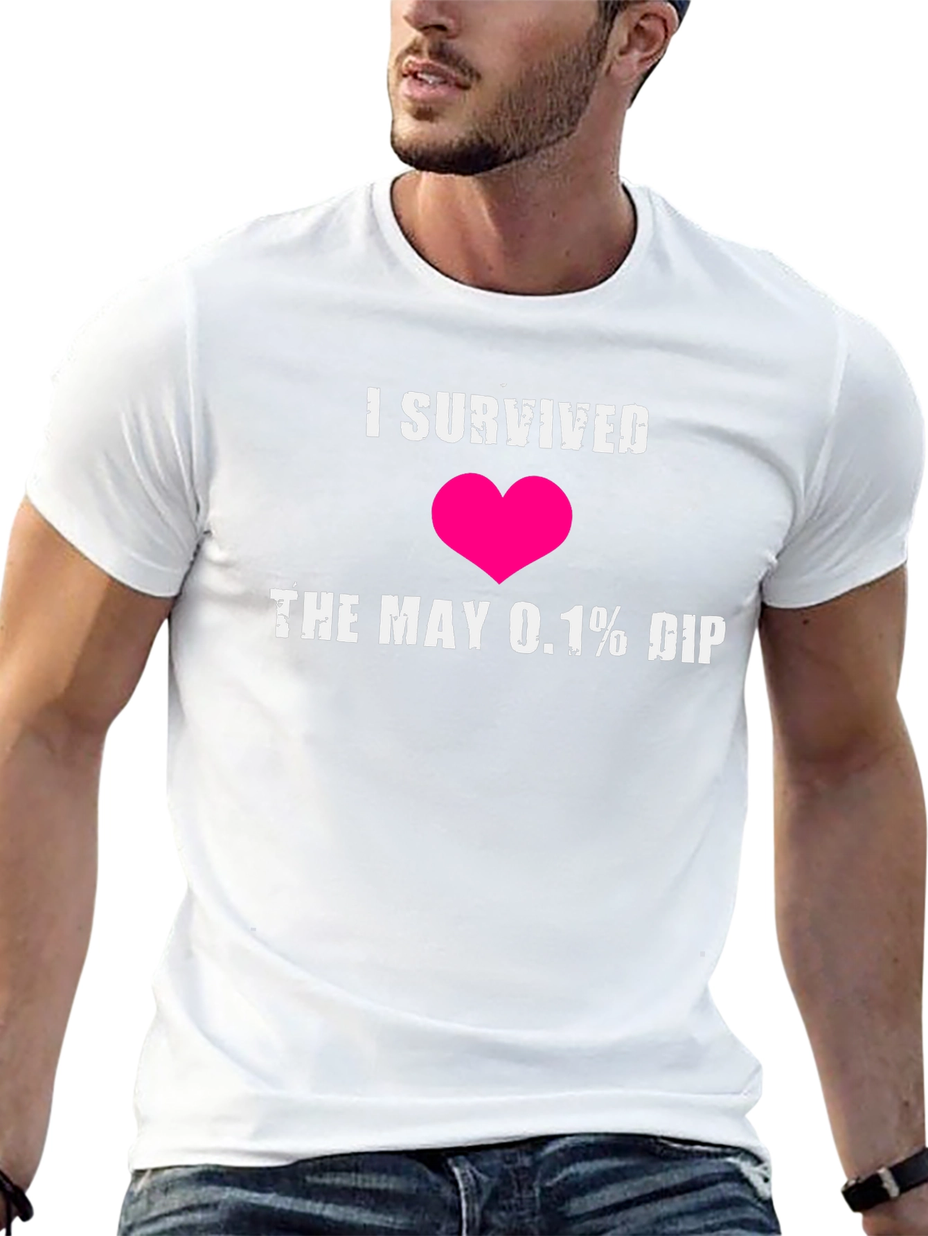 I Survived the May 0.1% DIP Graphic T-Shirt