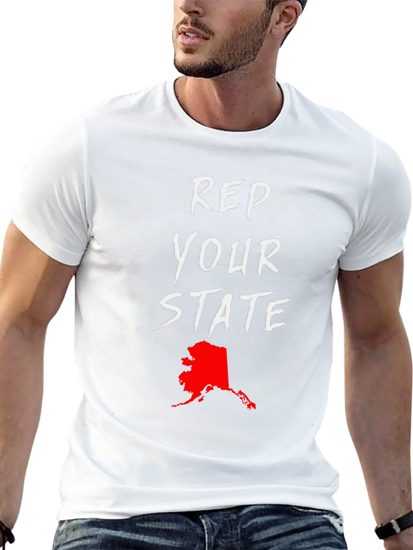 Rep Your State T-Shirt - Alaska
