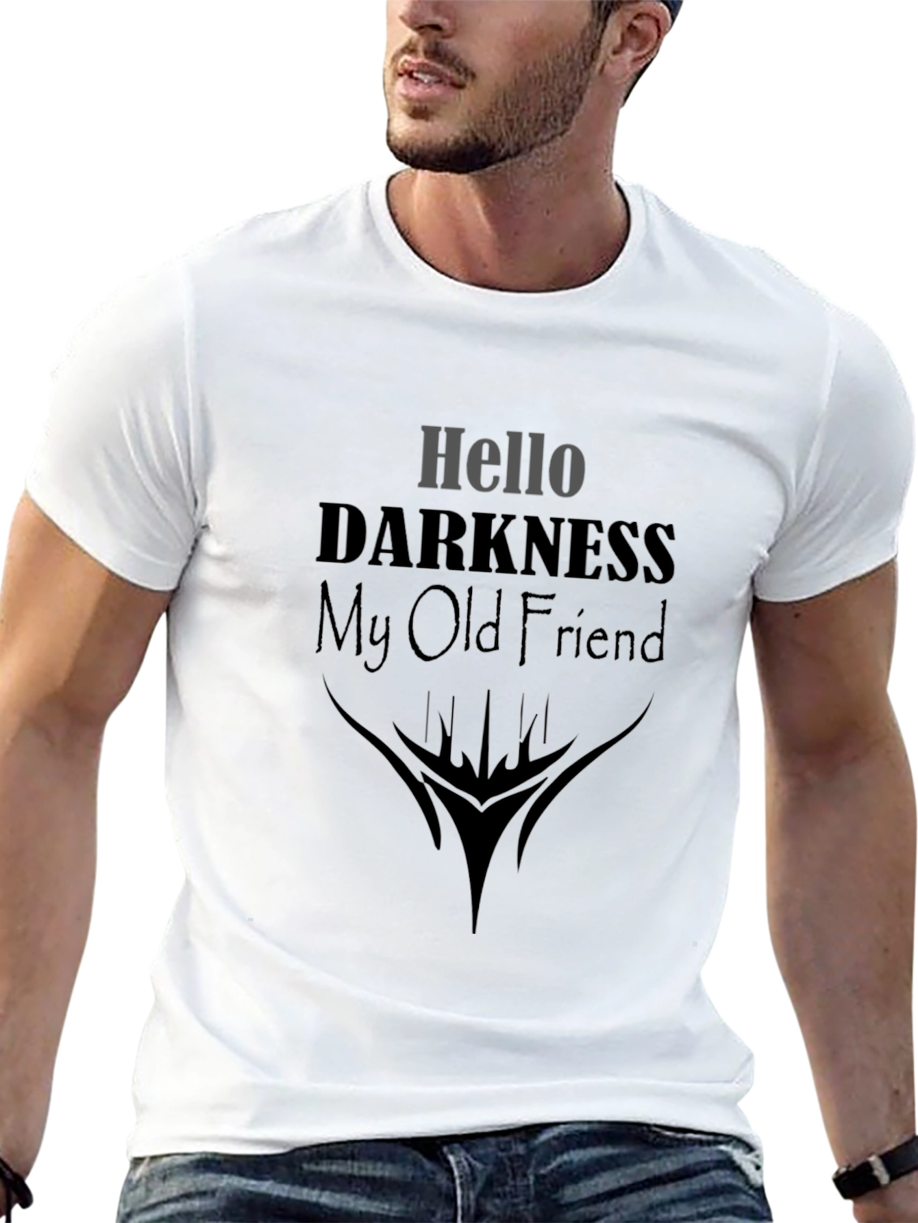 Hello Darkness My Old Friend Graphic Tee