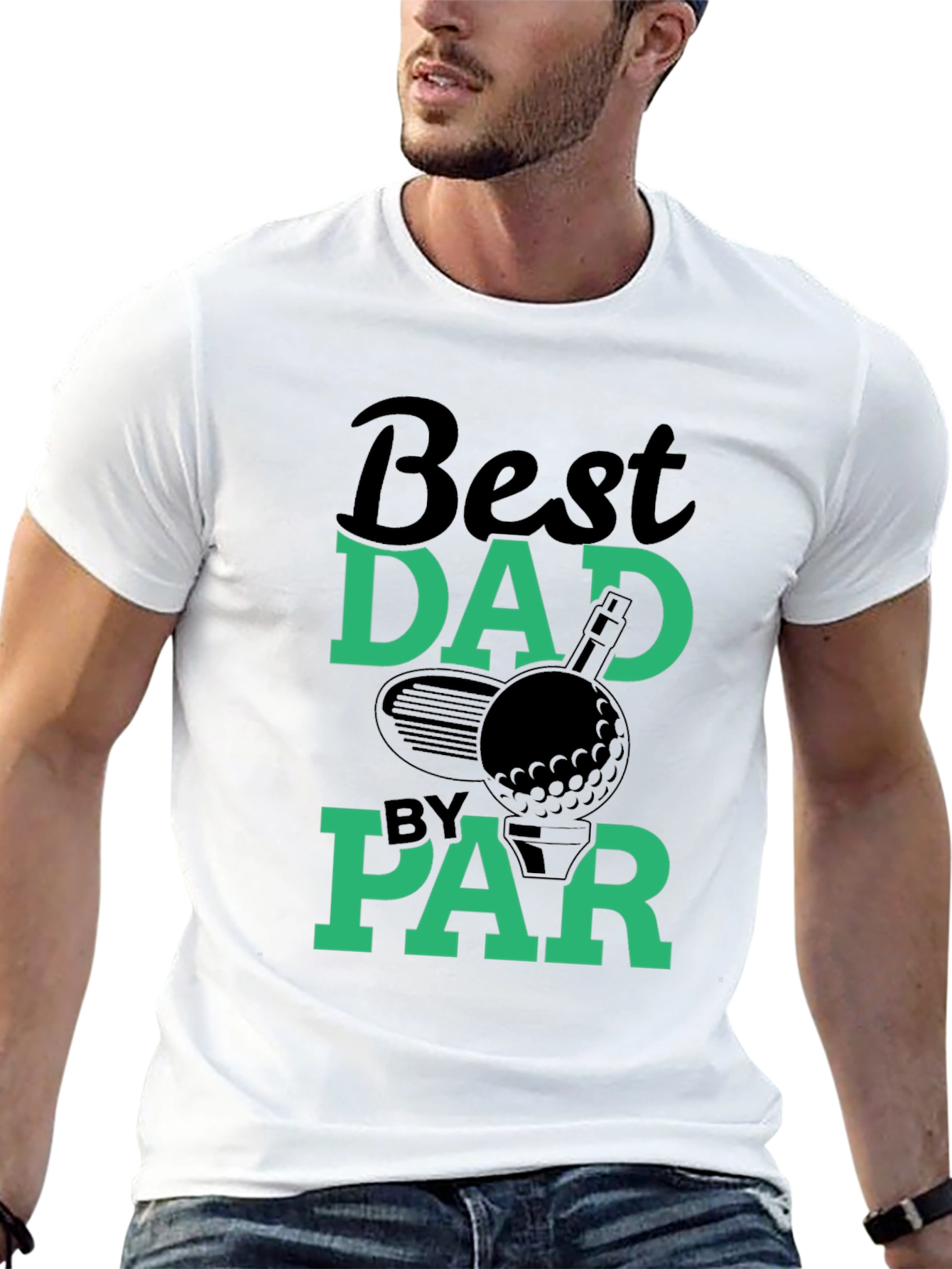 Best Dad By Par Golf T-Shirt