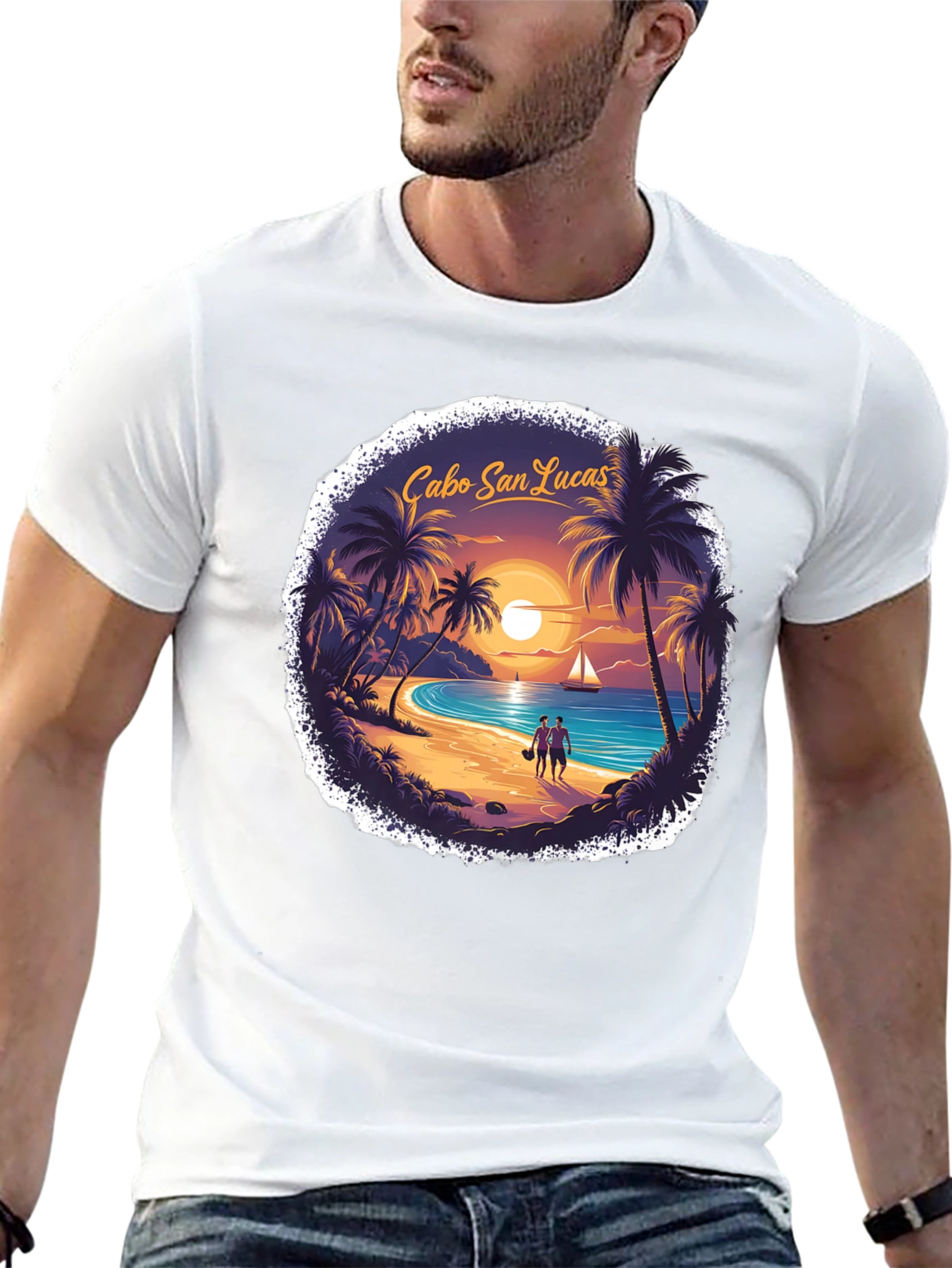 Cabo San Lucas Beach Graphic Tee