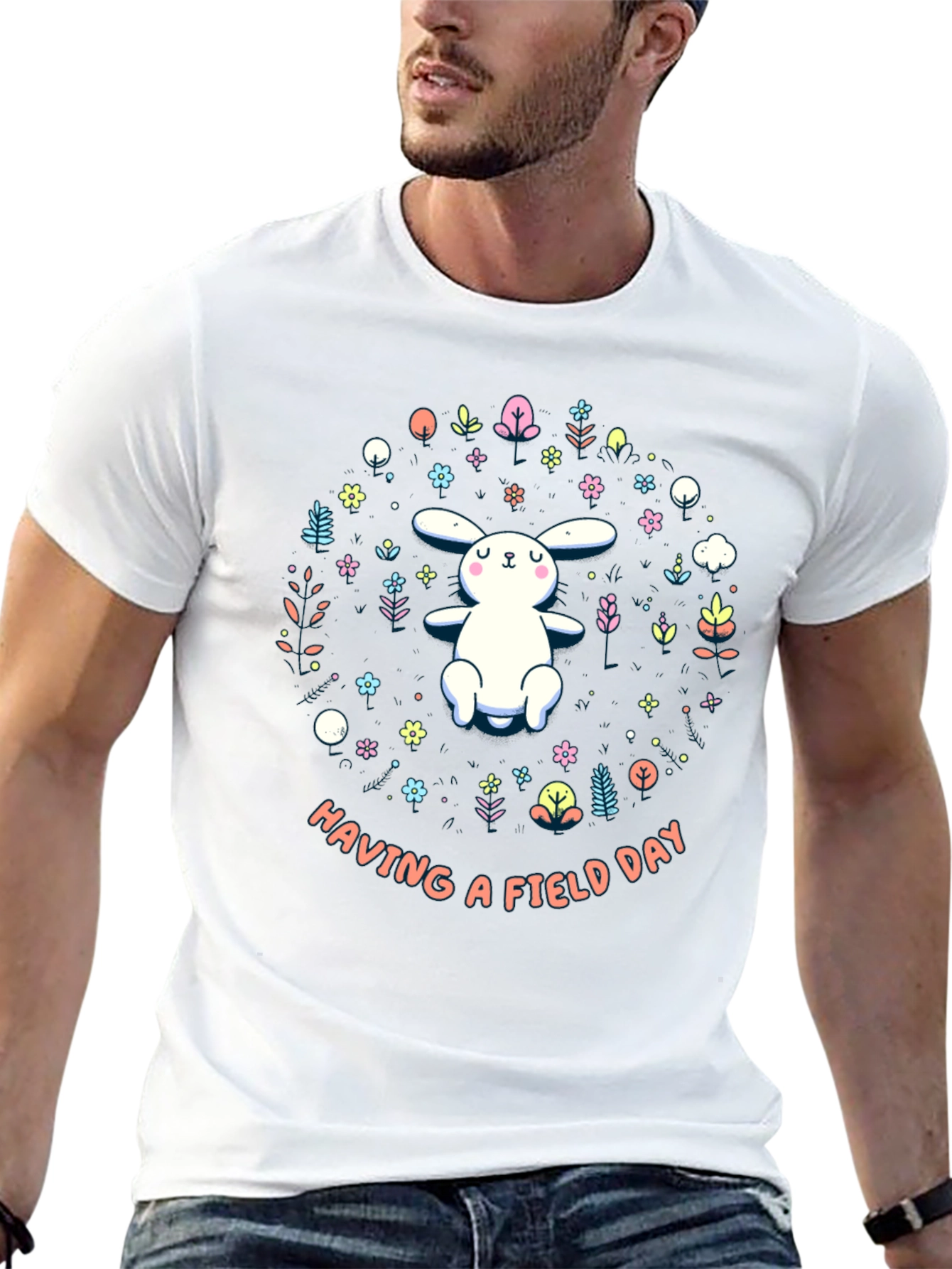 Bunny Field Day Graphic Tee