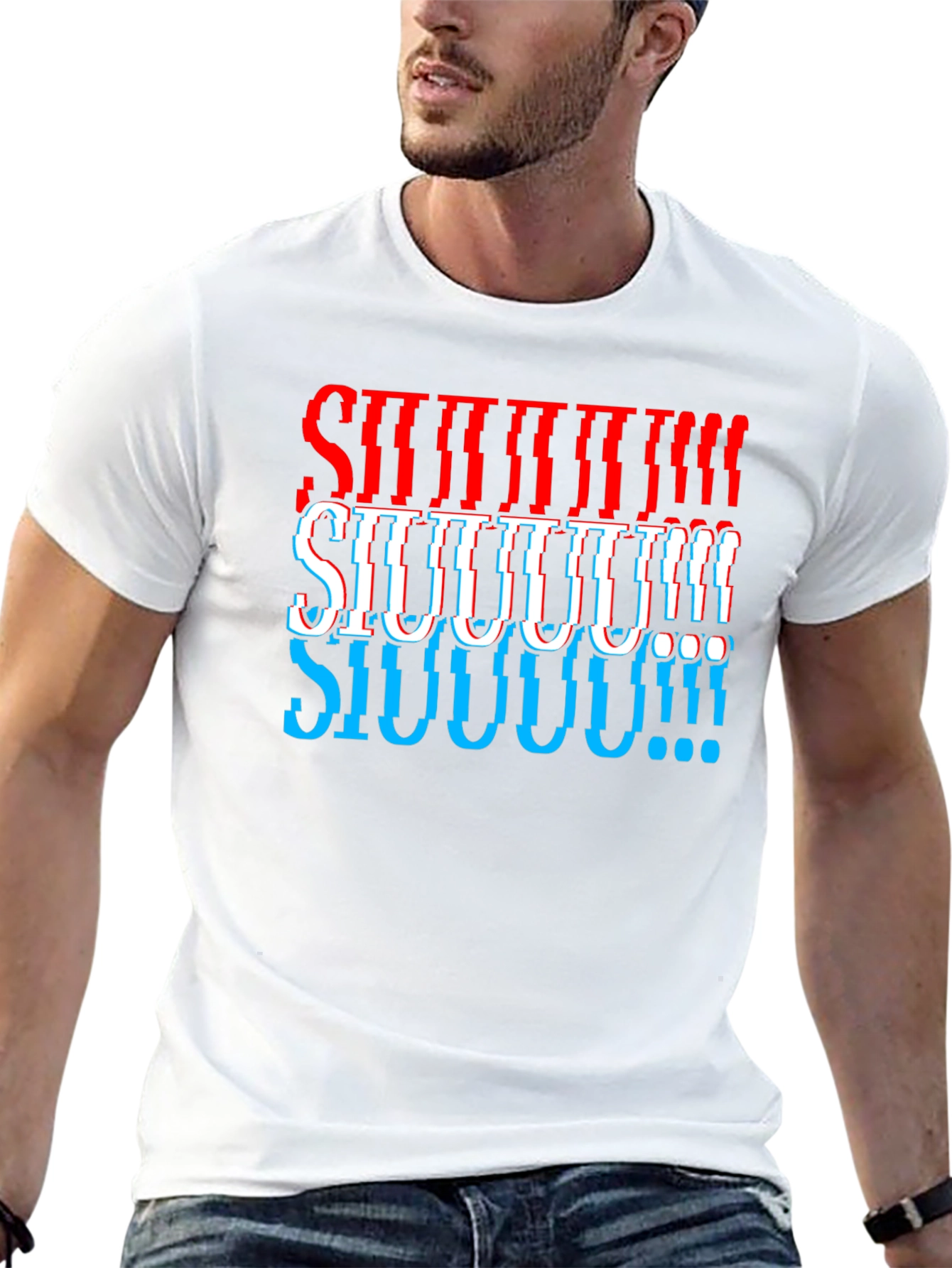 Siuuu Ronaldo Fan T-Shirt - Soccer Celebration Tee