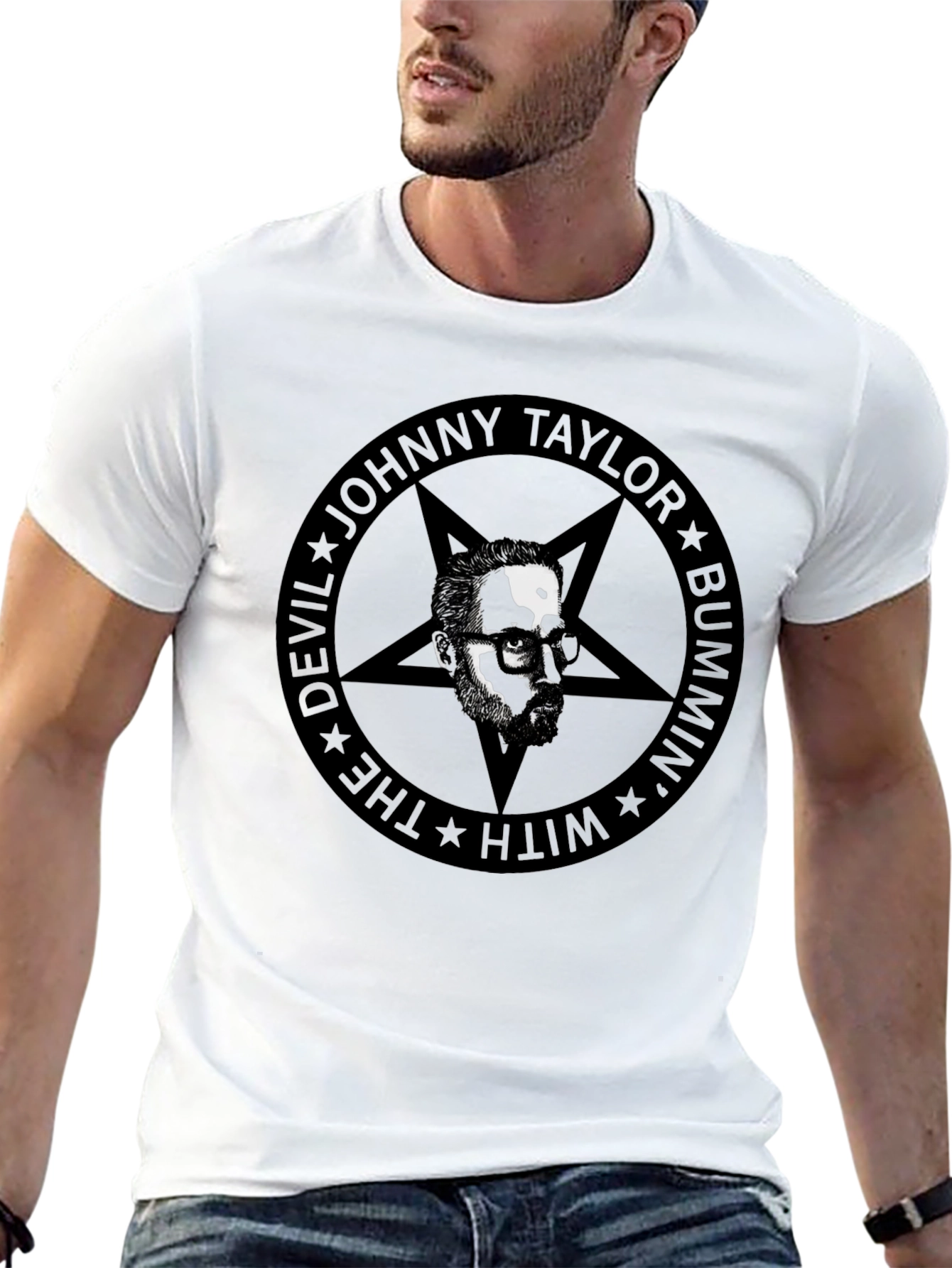 Johnny Taylor Bummin with the Devil T-Shirt