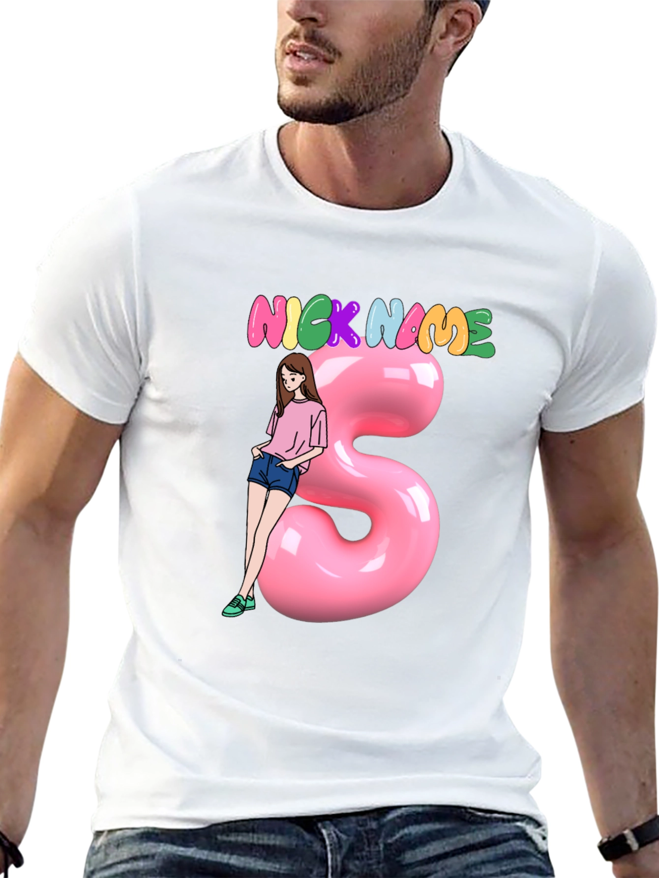 Nickname Girl Graphic T-Shirt - Unisex