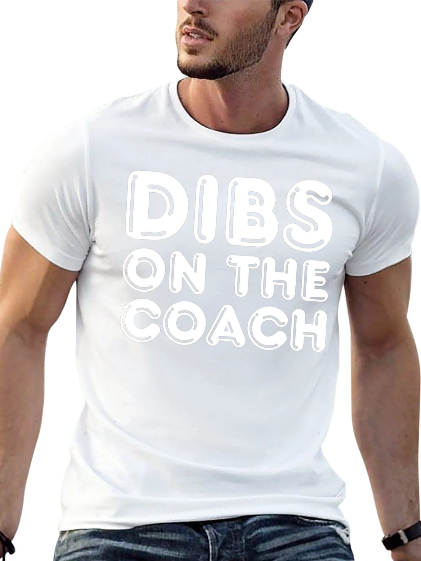 Dibs on the Coach T-Shirt - Novelty Apparel