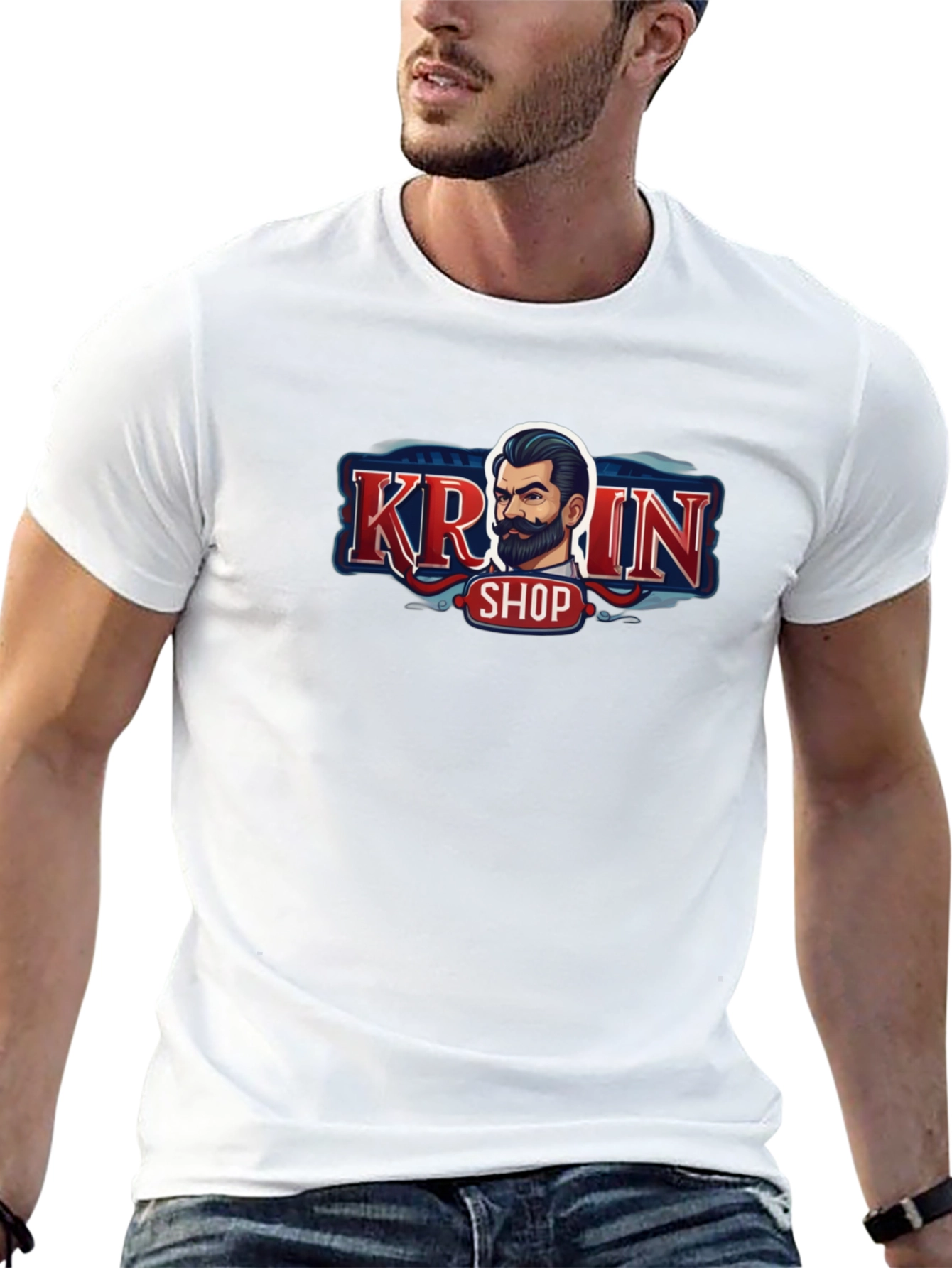Kroin Shop Black T-Shirt
