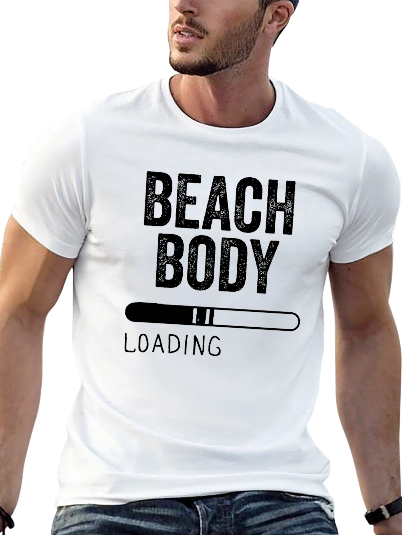 Beach Body Loading T-Shirt - Mens Graphic Tee