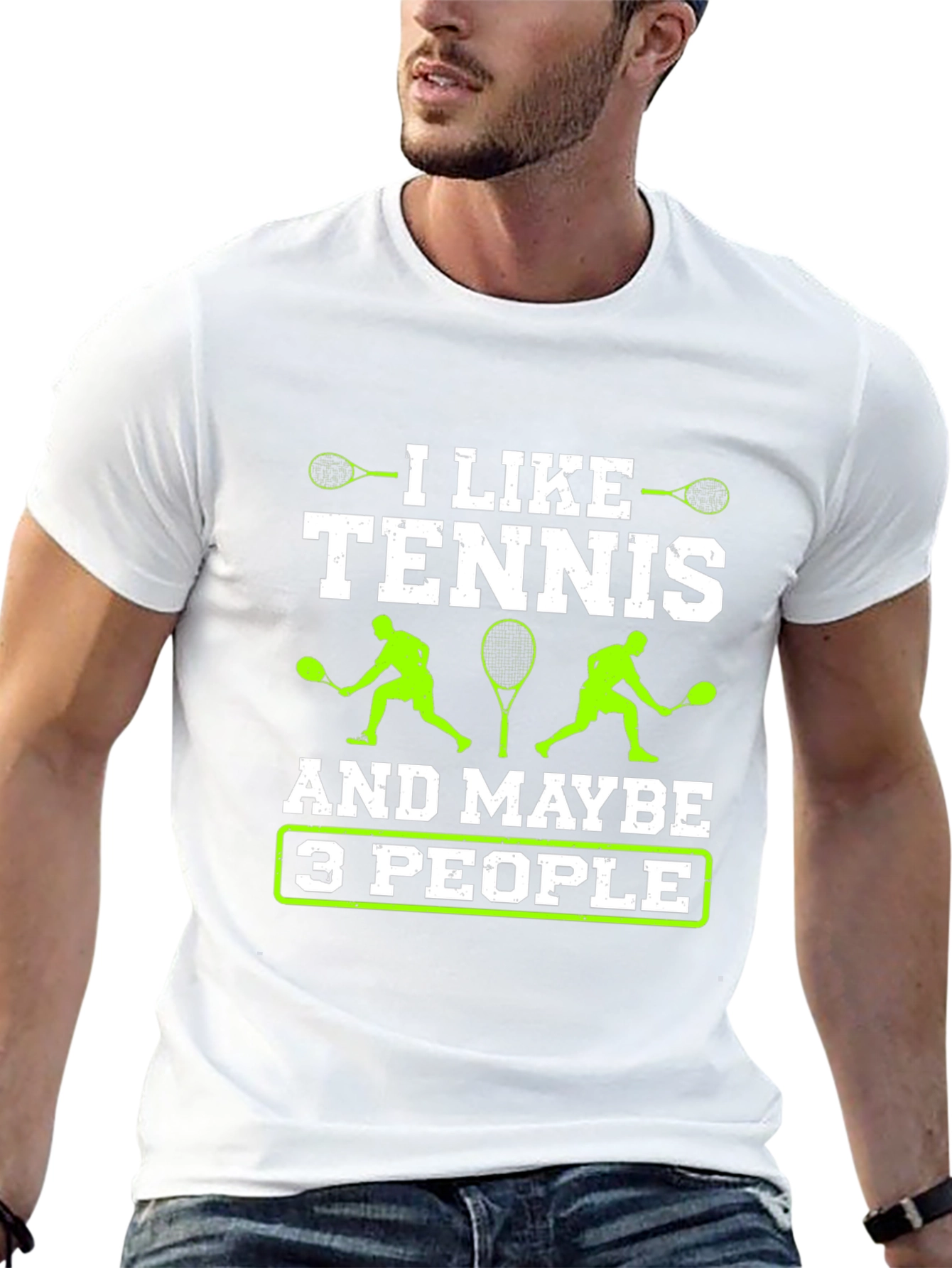 I Like Tennis and Maybe 3 People T-Shirt