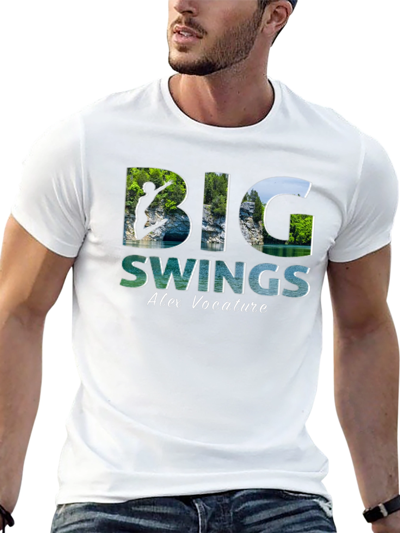 Big Swings Graphic T-Shirt | Alex Vocature