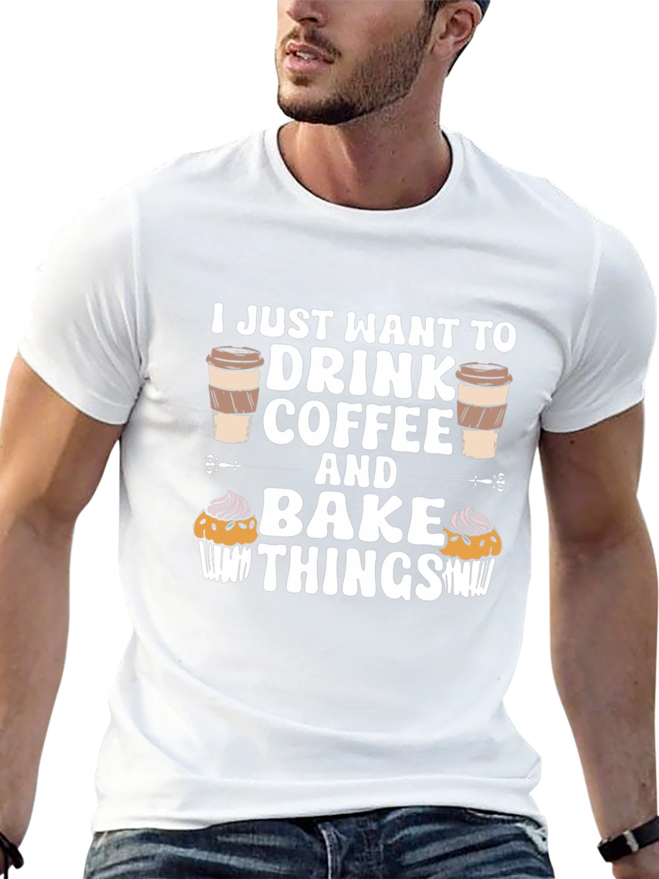 Coffee & Baking T-Shirt - Drink Coffee Bake Things