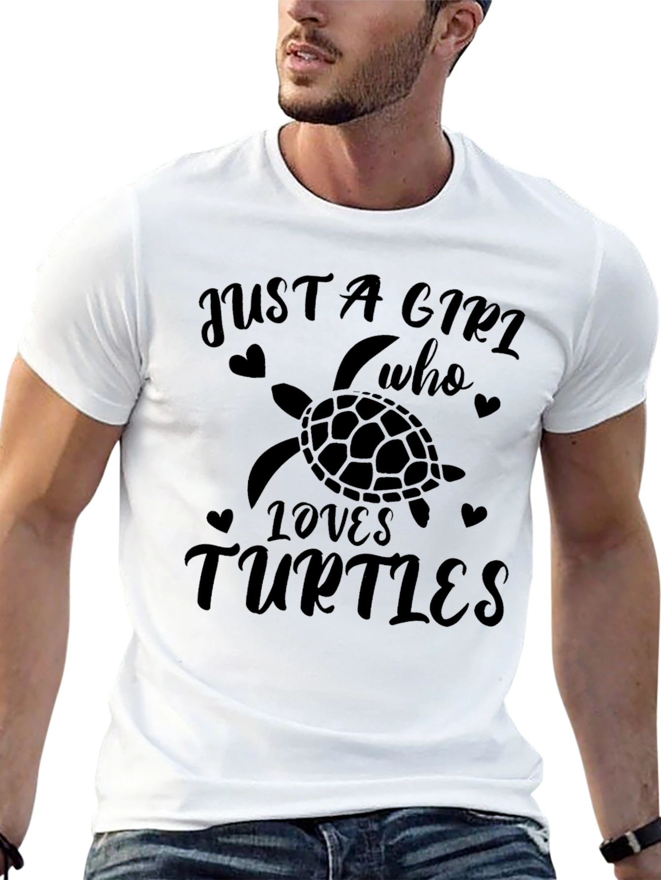 Just A Girl Who Loves Turtles T-Shirt