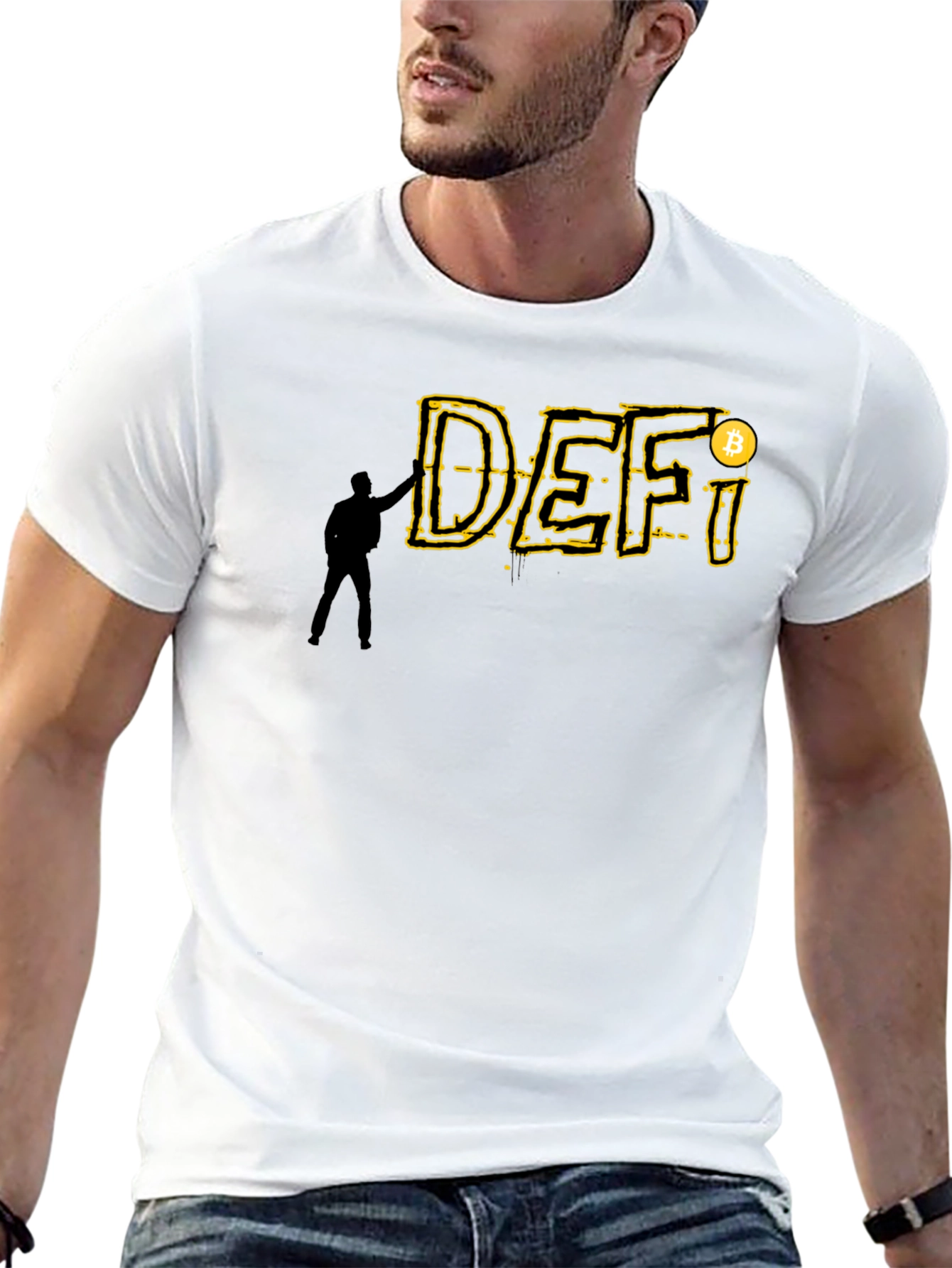 DEFI Bitcoin Graphic Tee - Crypto Fashion