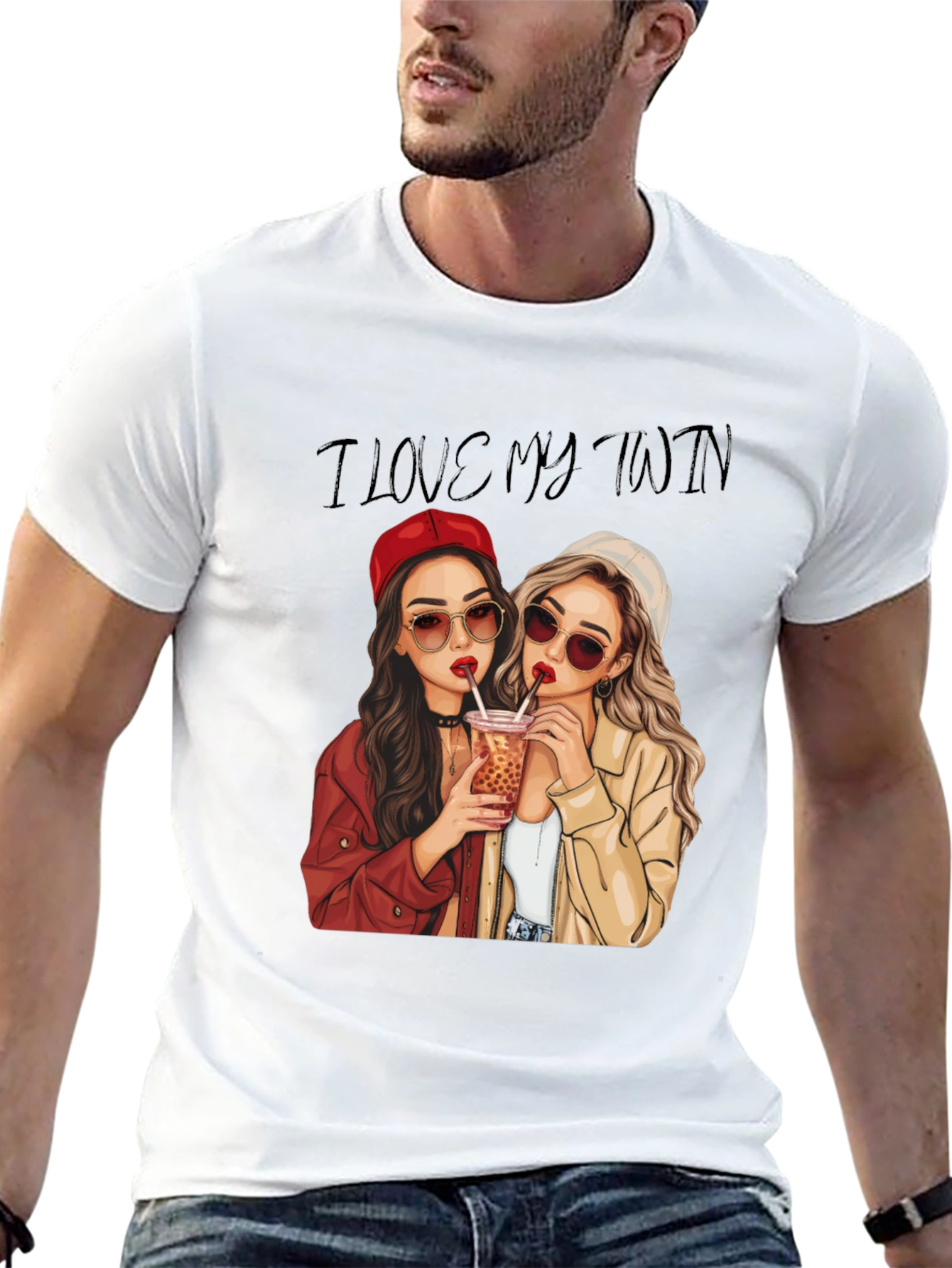 I Love My Twin T-Shirt