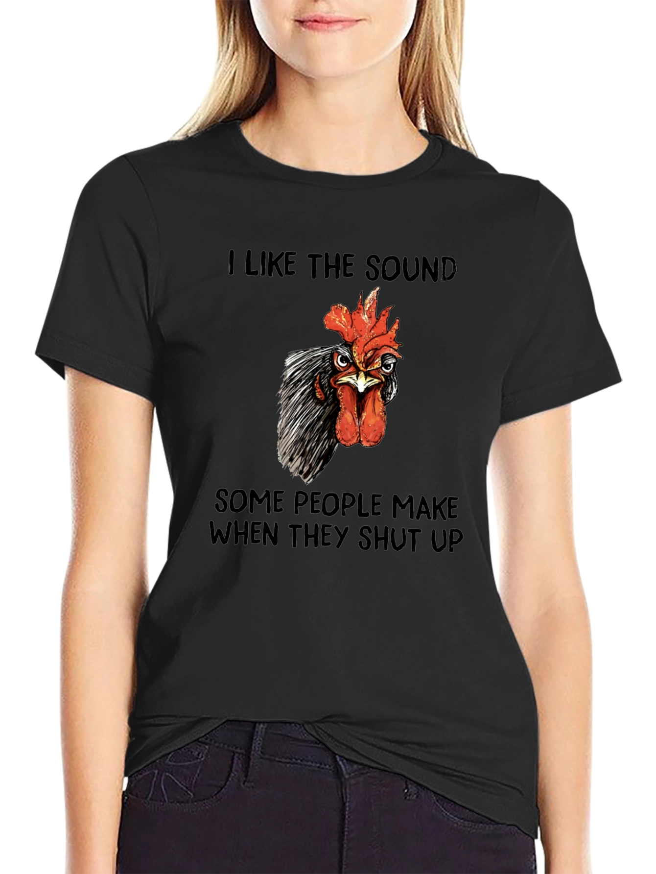 Funny Chicken T-Shirt - I Like The Sound