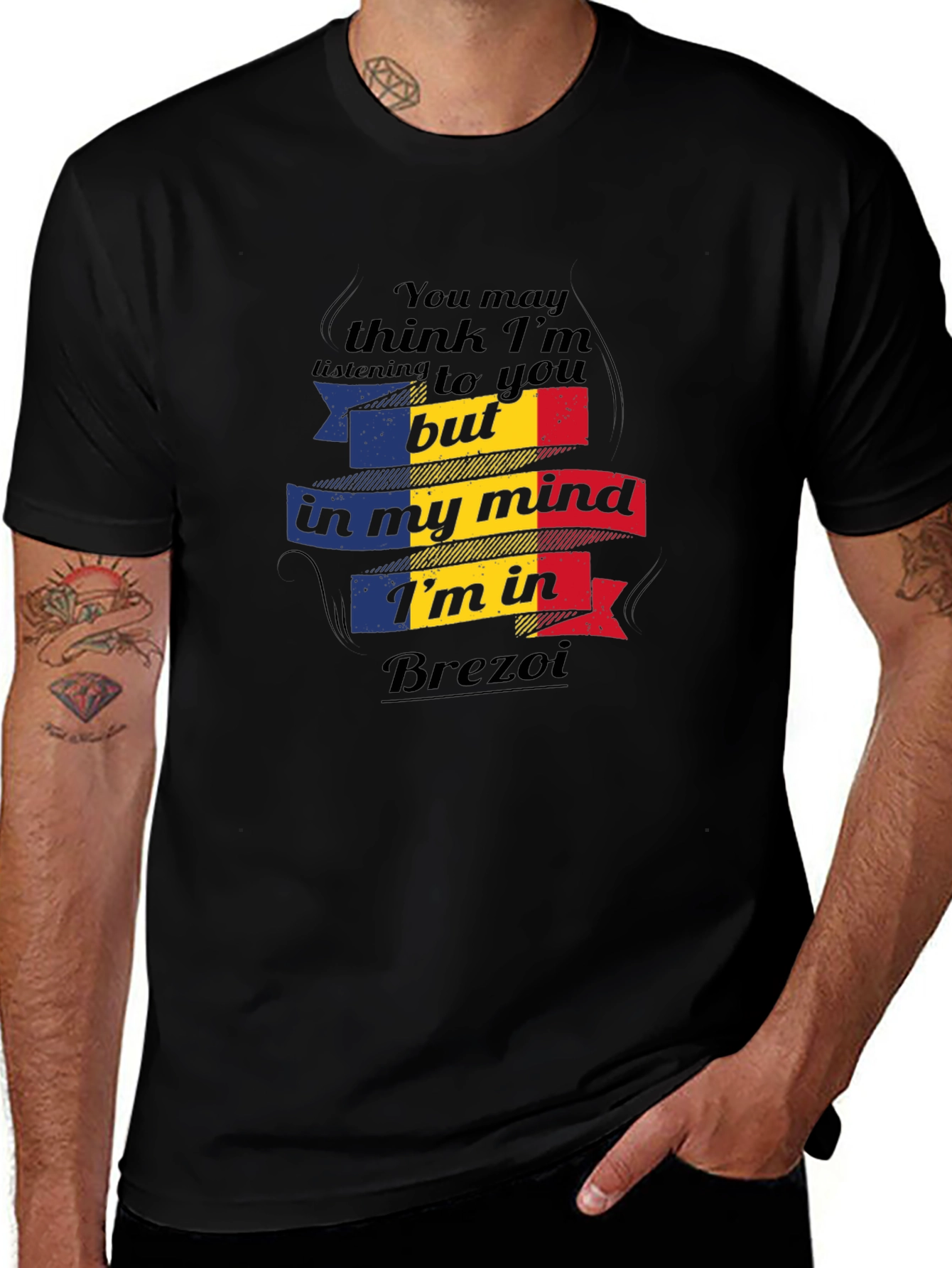 Brezoi Mind T-Shirt - Romanian Pride Tee