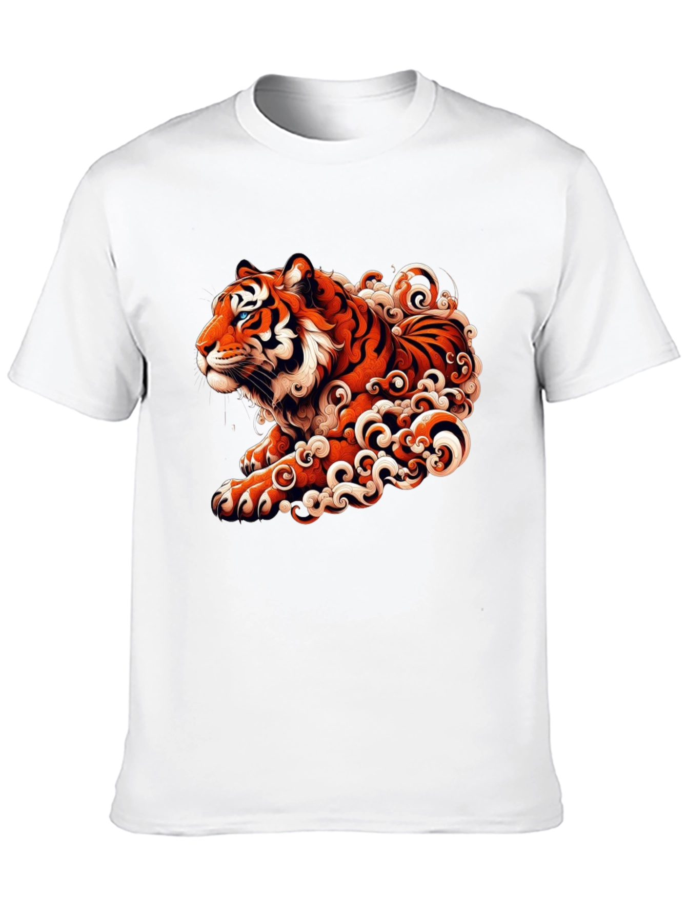 Tiger Graphic Black T-Shirt