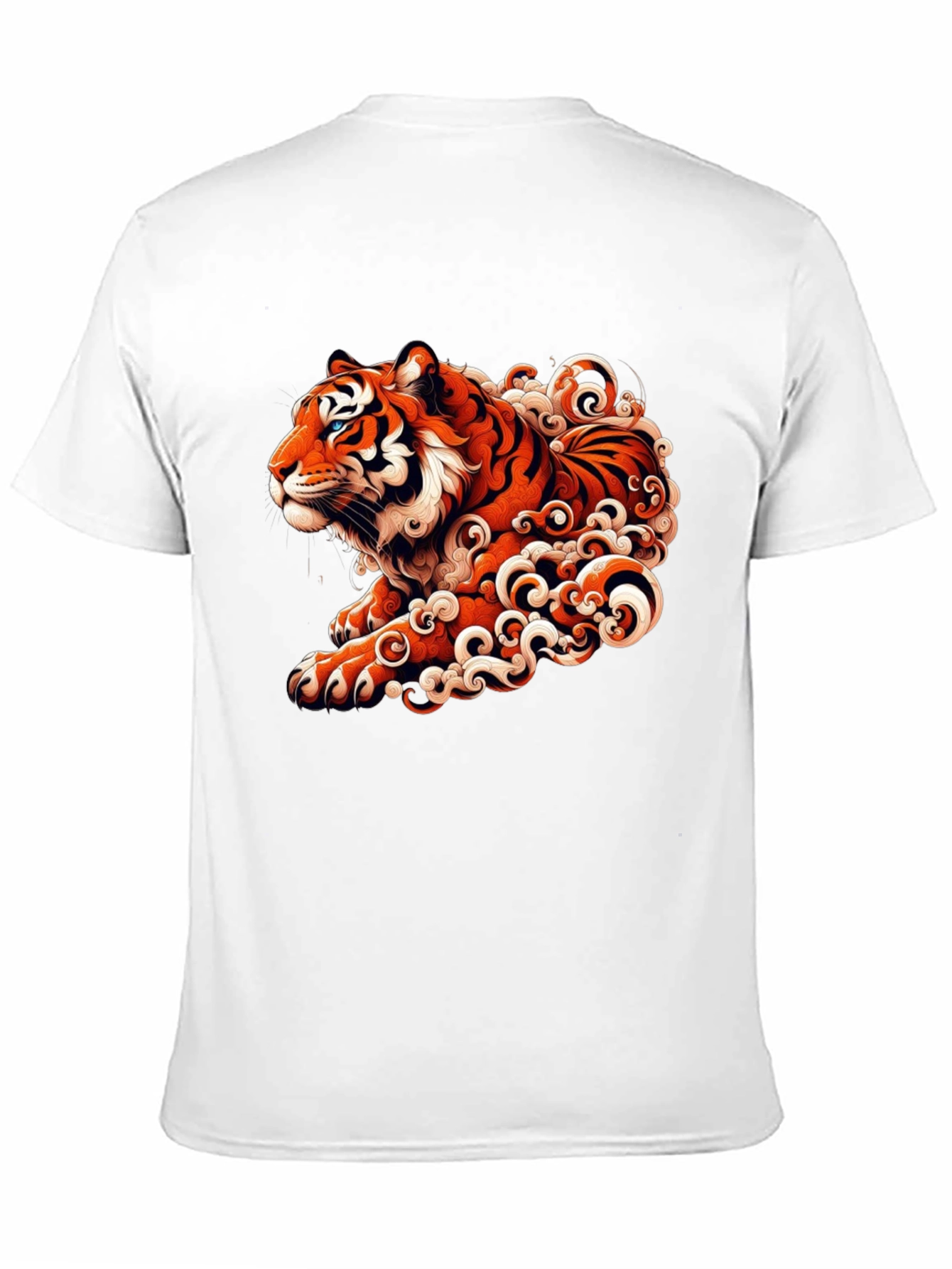 Tiger Graphic Black T-Shirt