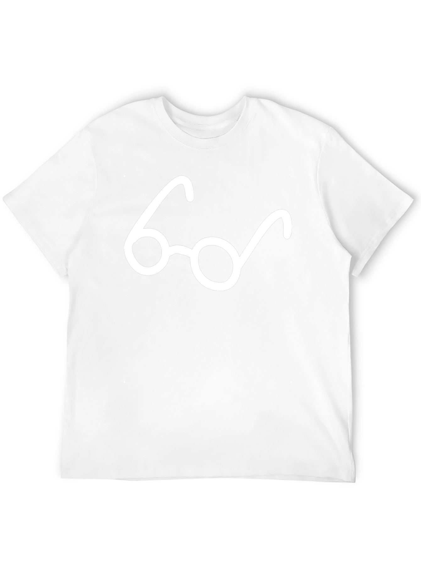 Geek Chic Glasses Graphic Tee - Classic Style