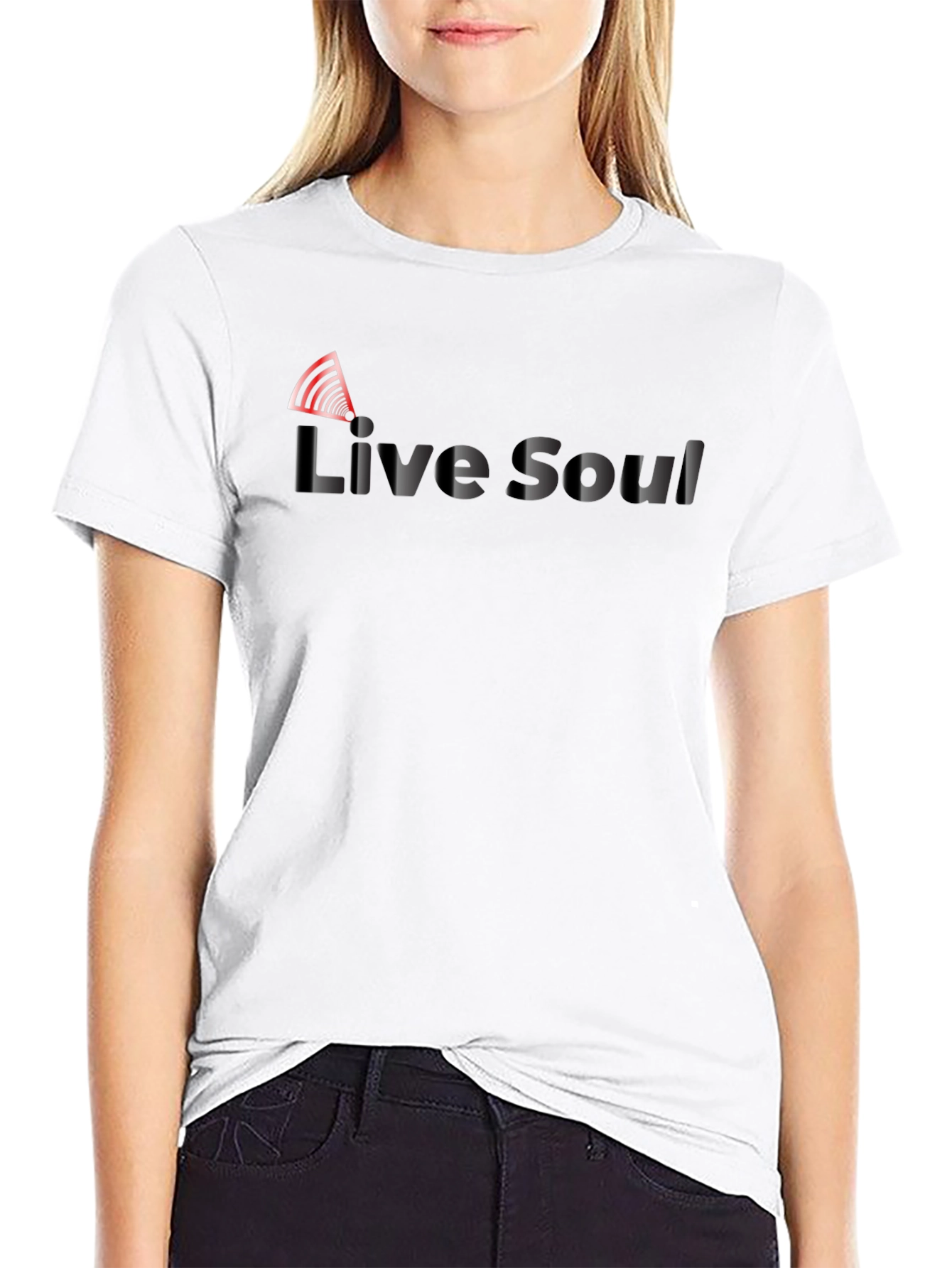 Live Soul Black T-Shirt