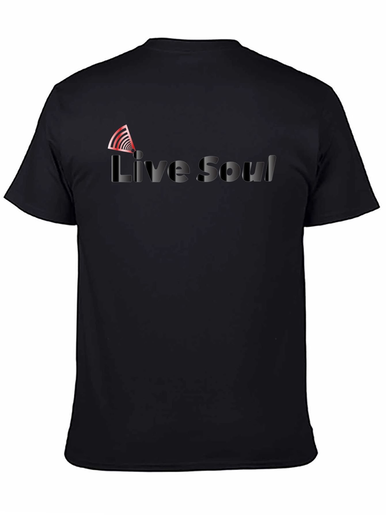 Live Soul Black T-Shirt